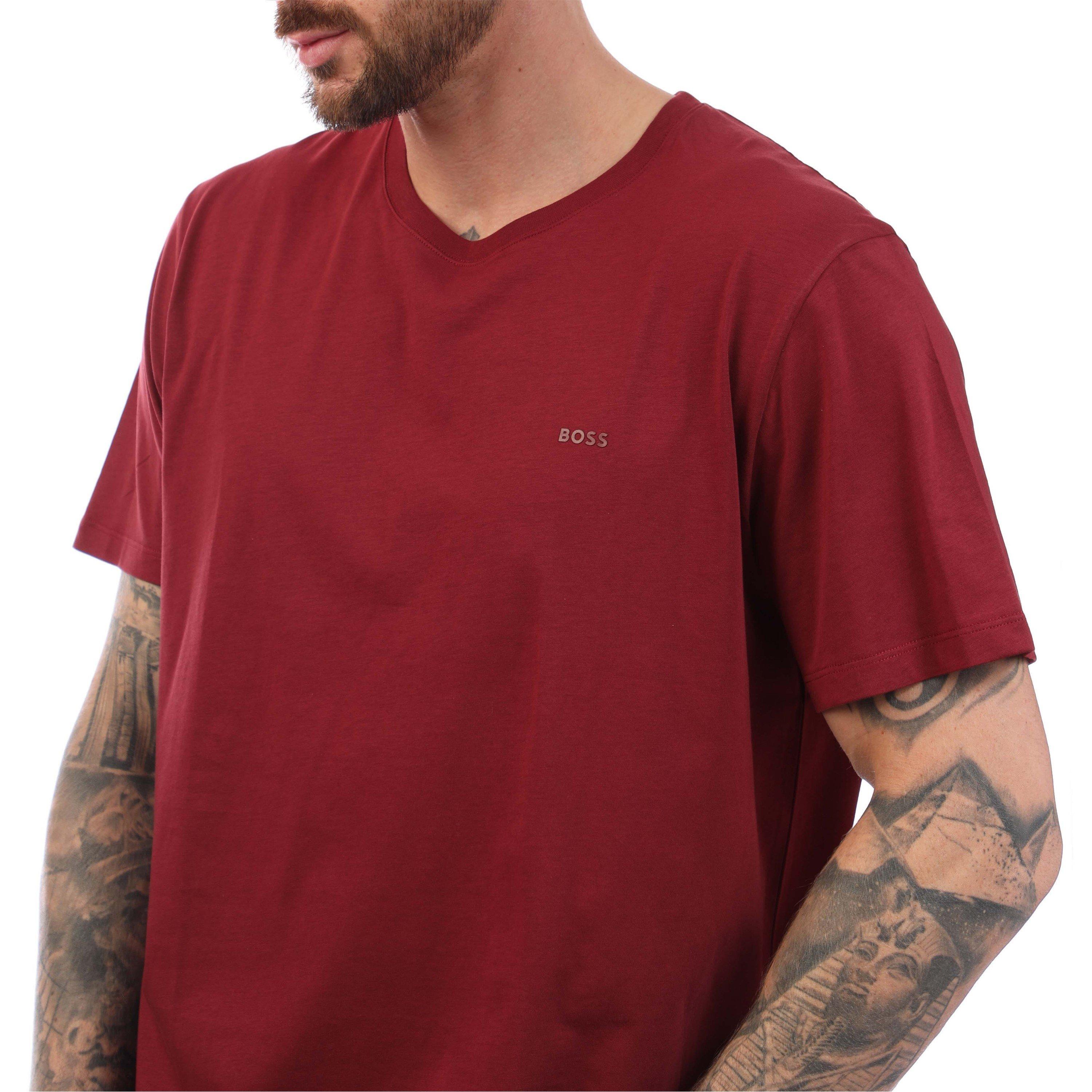 Red - Boss - Tessler 33 T-Shirt - 2