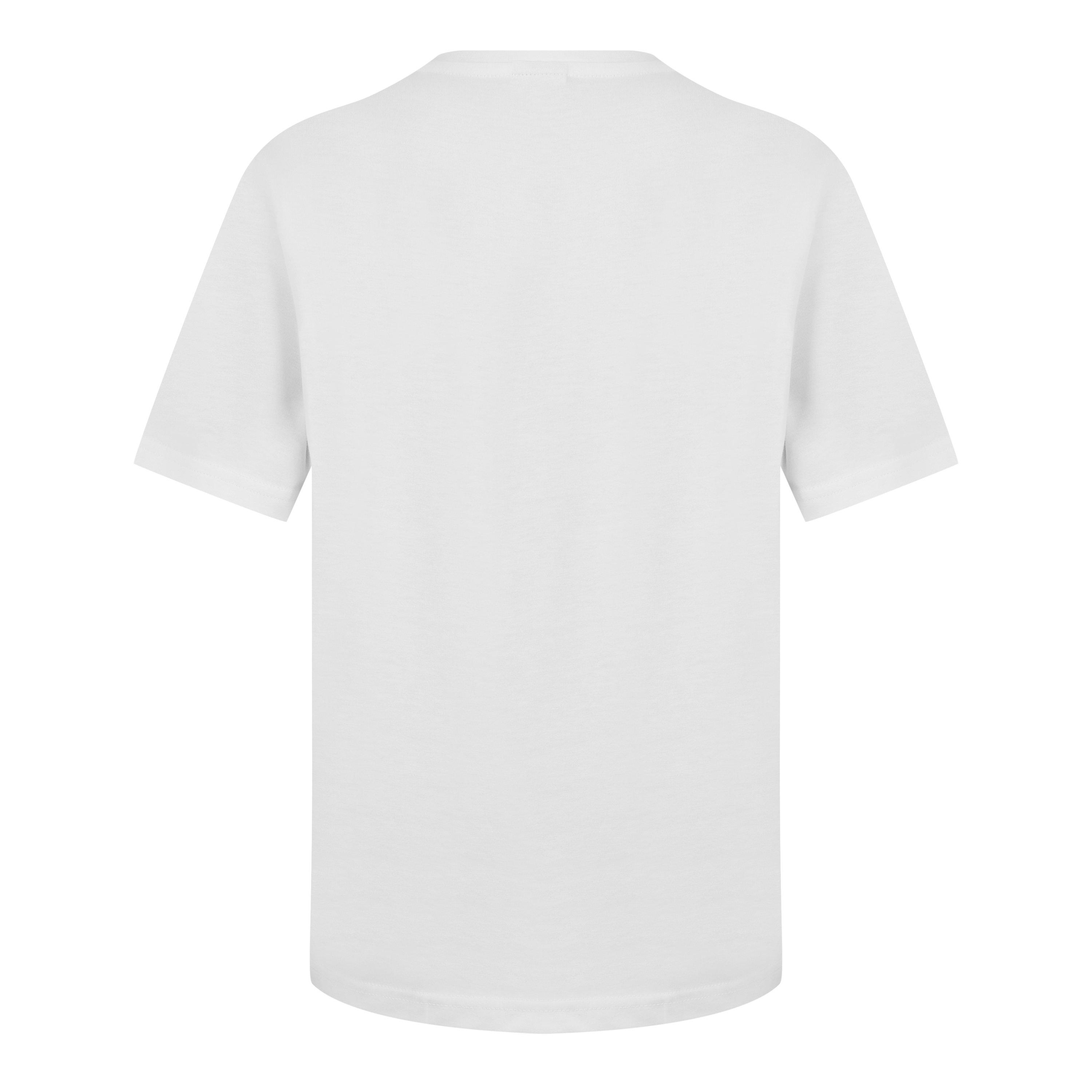 White 10P - Boss - Kids Small Logo T-shirt, Subtle Logo - 4
