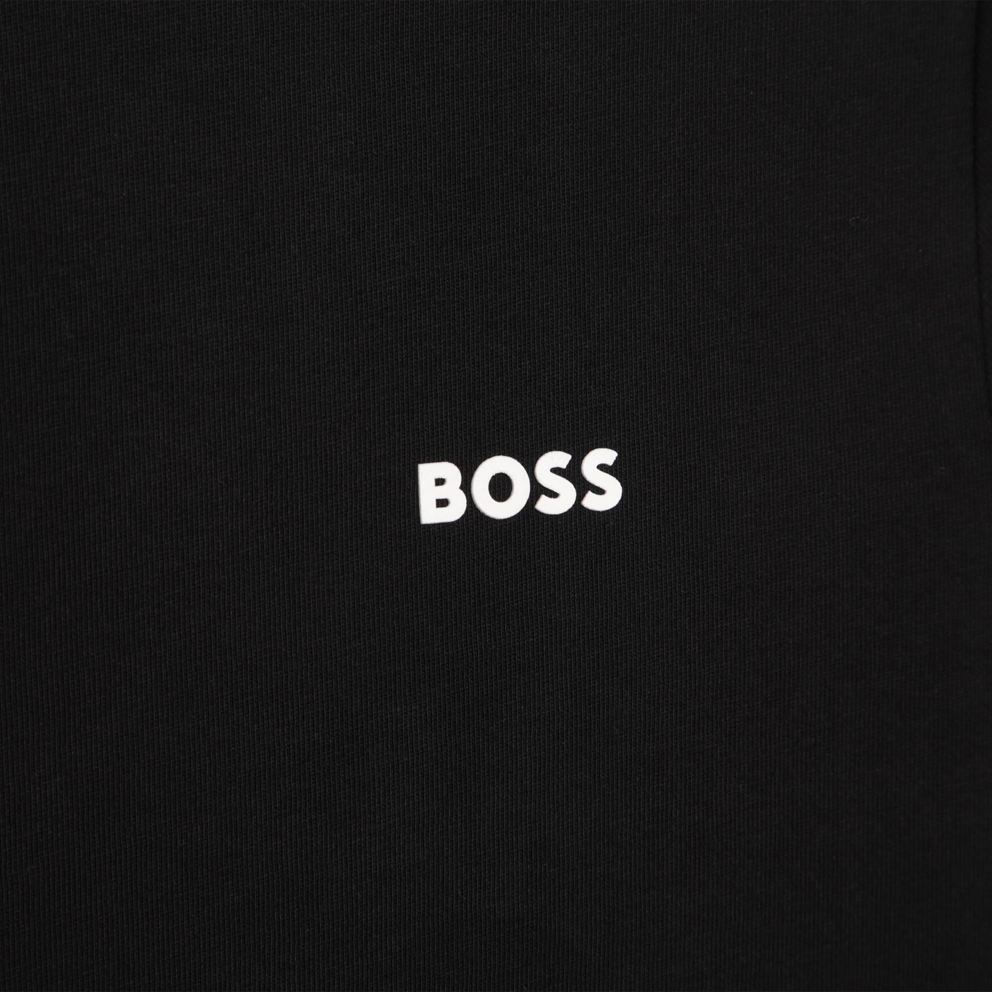 Black 09 - Boss - Kids Small Logo T-shirt, Subtle Logo - 3