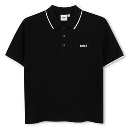 Boss Kids Small Logo Polo Shirt, Logo Detail