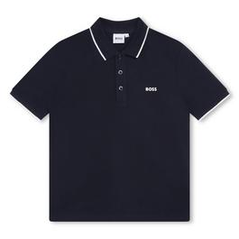 Boss Small Logo Polo Shirt Juniors