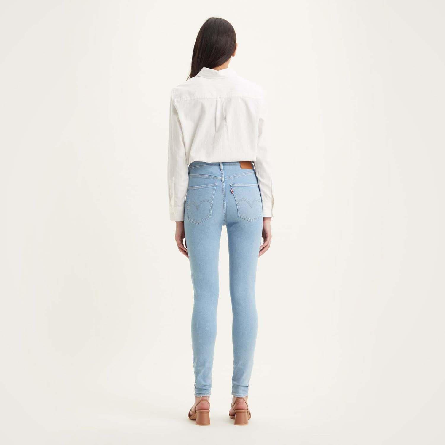 Blue - Levis - Mile High Super Skinny Jeans - 2