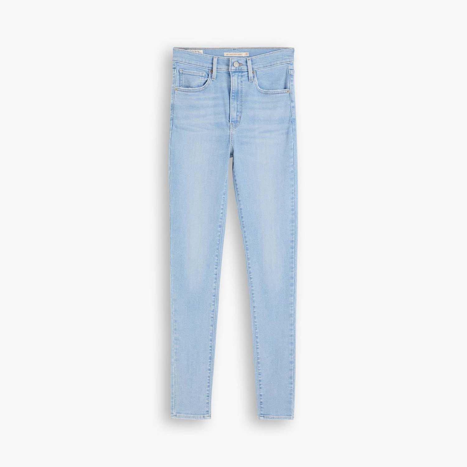 Blue - Levis - Mile High Super Skinny Jeans - 3