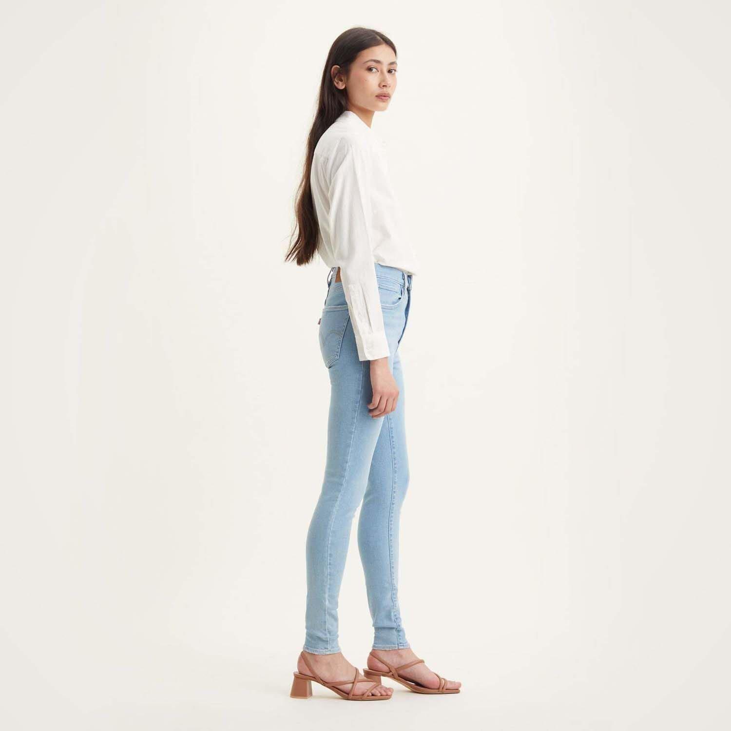 Blue - Levis - Mile High Super Skinny Jeans - 5