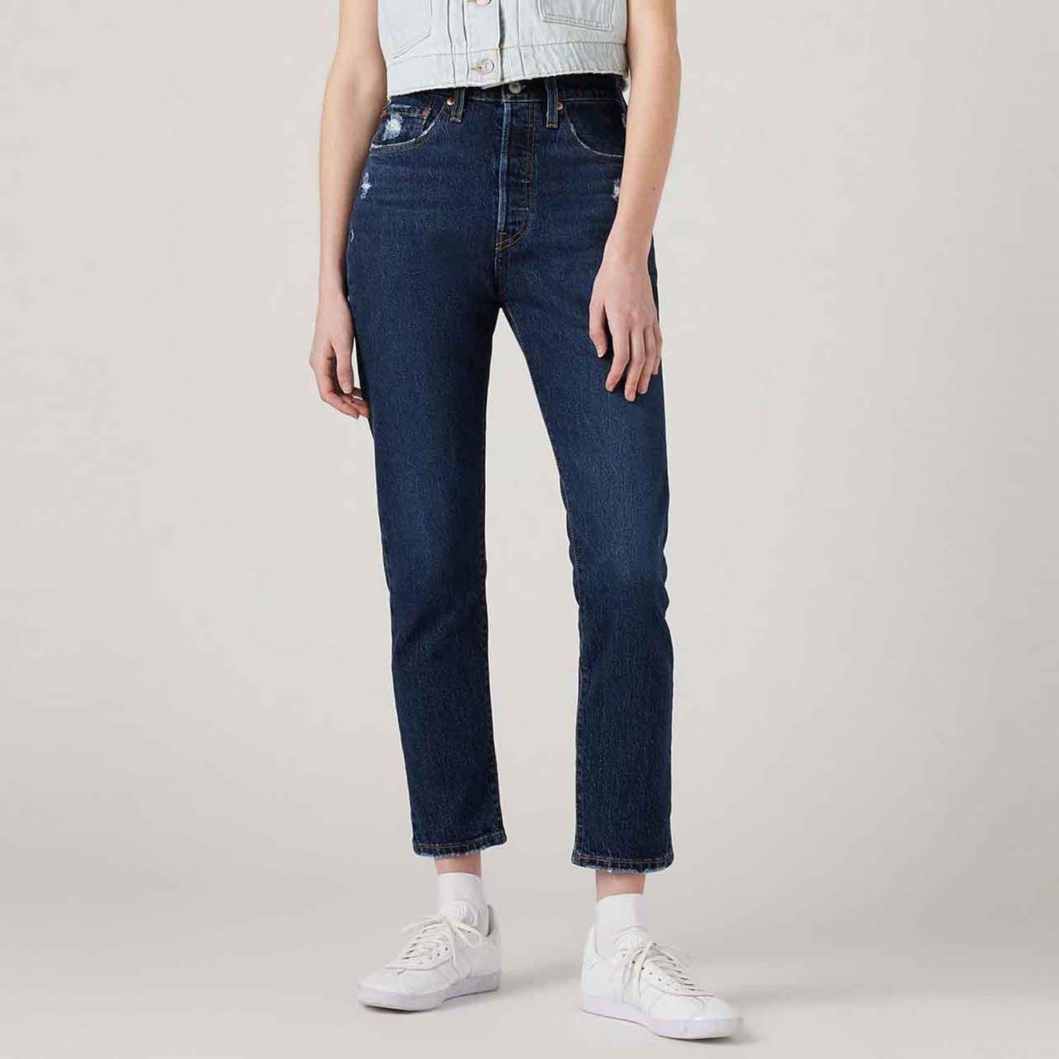 Dark Blue - Levis - 501 Skinny Jeans - 1