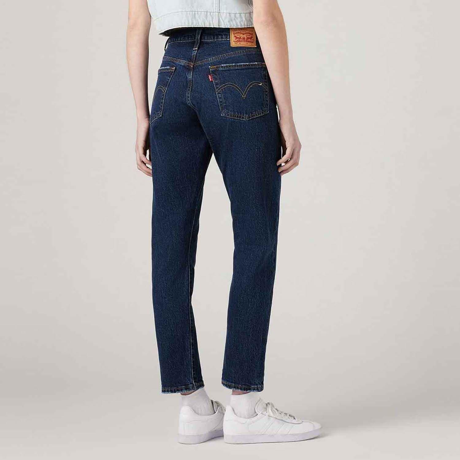Dark Blue - Levis - 501 Skinny Jeans - 2