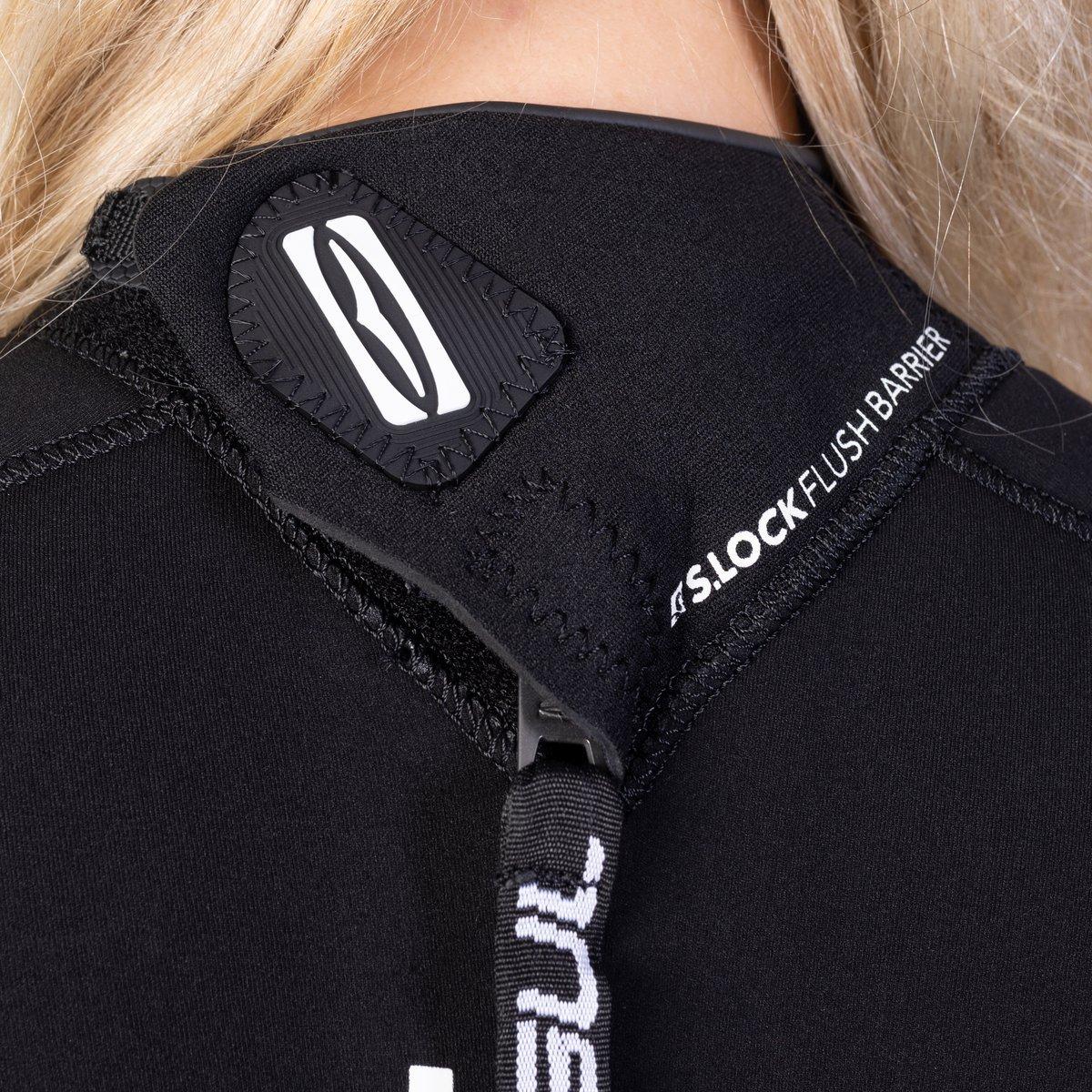 Black - Gul - Response Ladies 3/2mm Blindstitched Steamer - 4