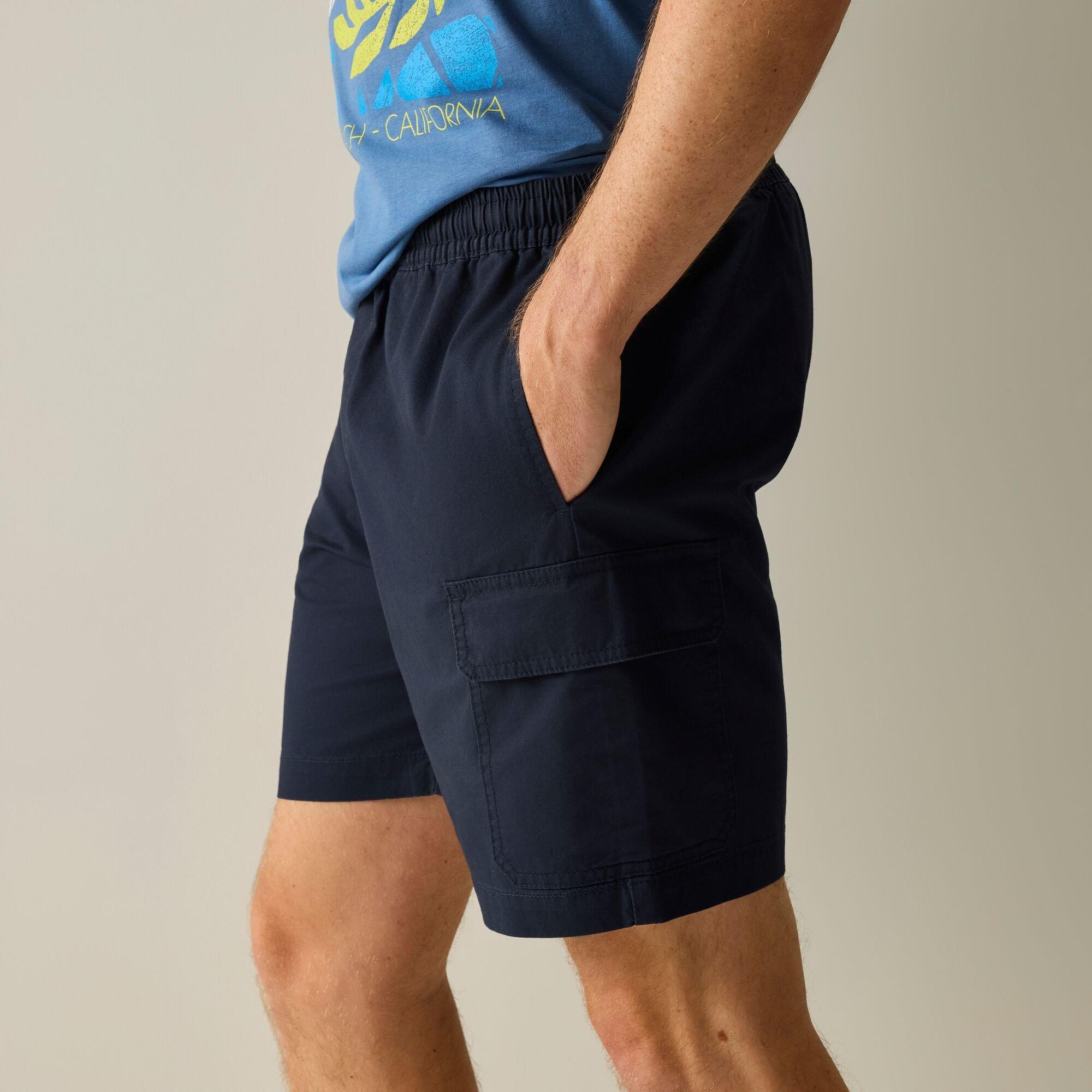 Navy - Regatta - Men's Bavaro Cotton Cargo Shorts - 4