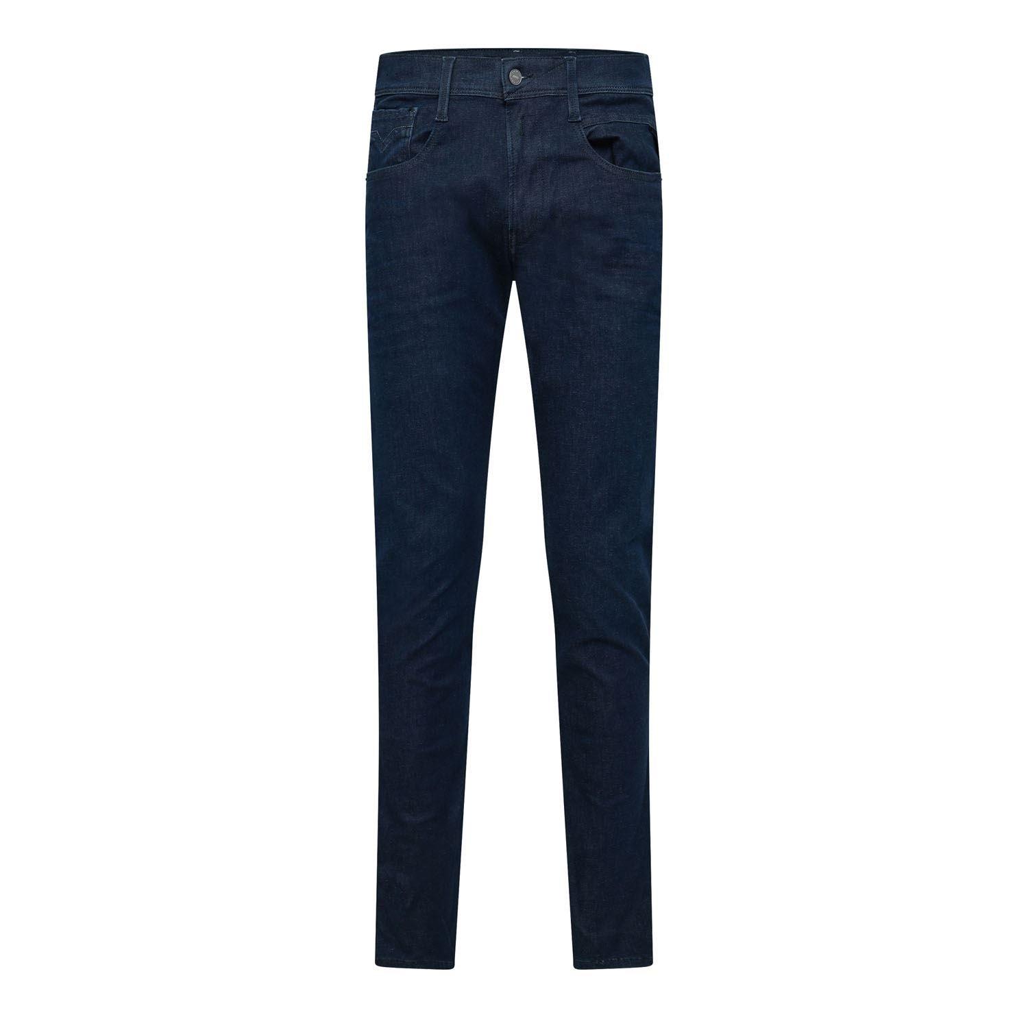 Blue - Replay - Anbass Slim-Fit Jeans - 1