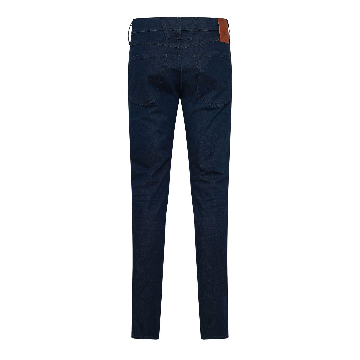 Blue - Replay - Anbass Slim-Fit Jeans - 2