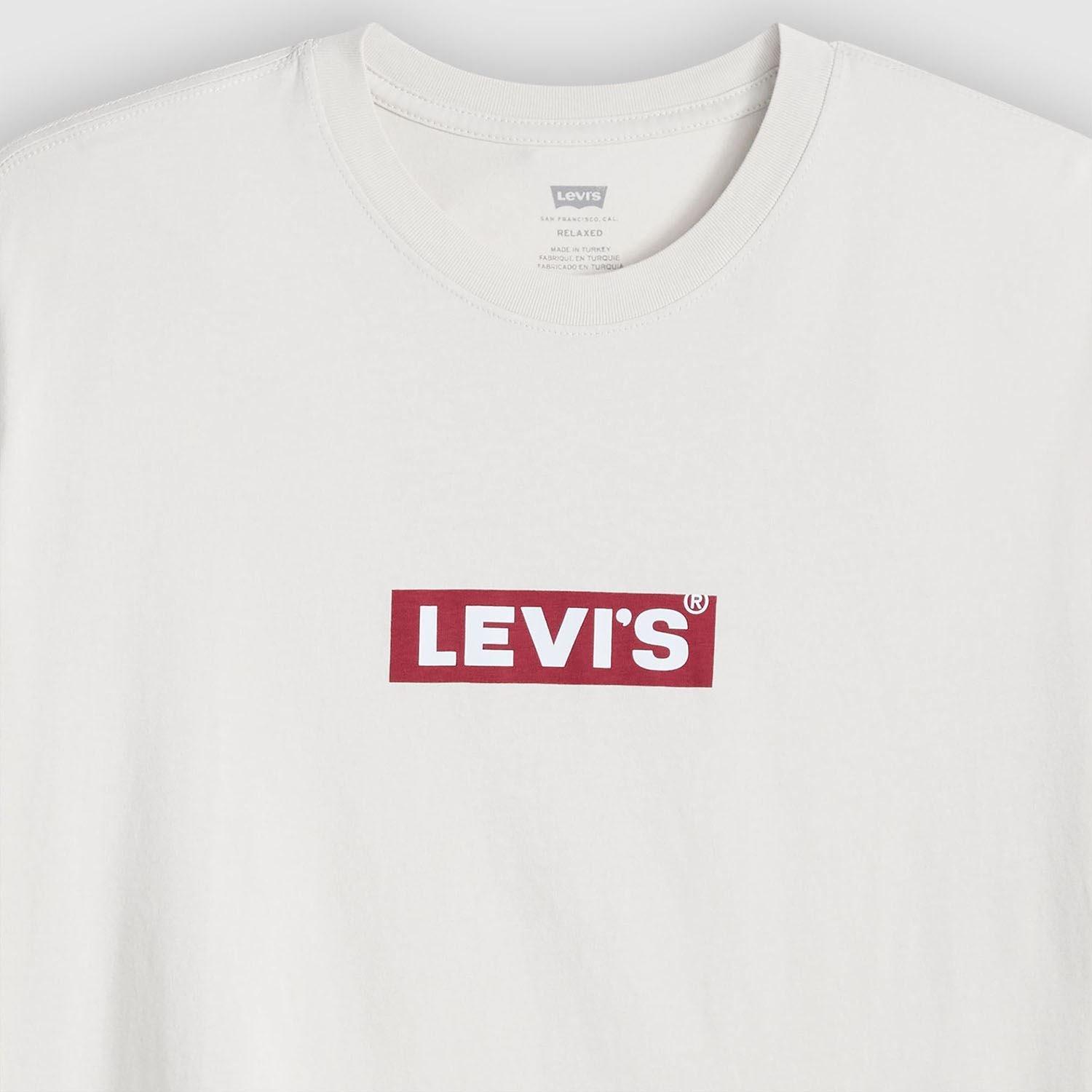 White - Levis - Relaxed Boxtab T-Shirt - 5