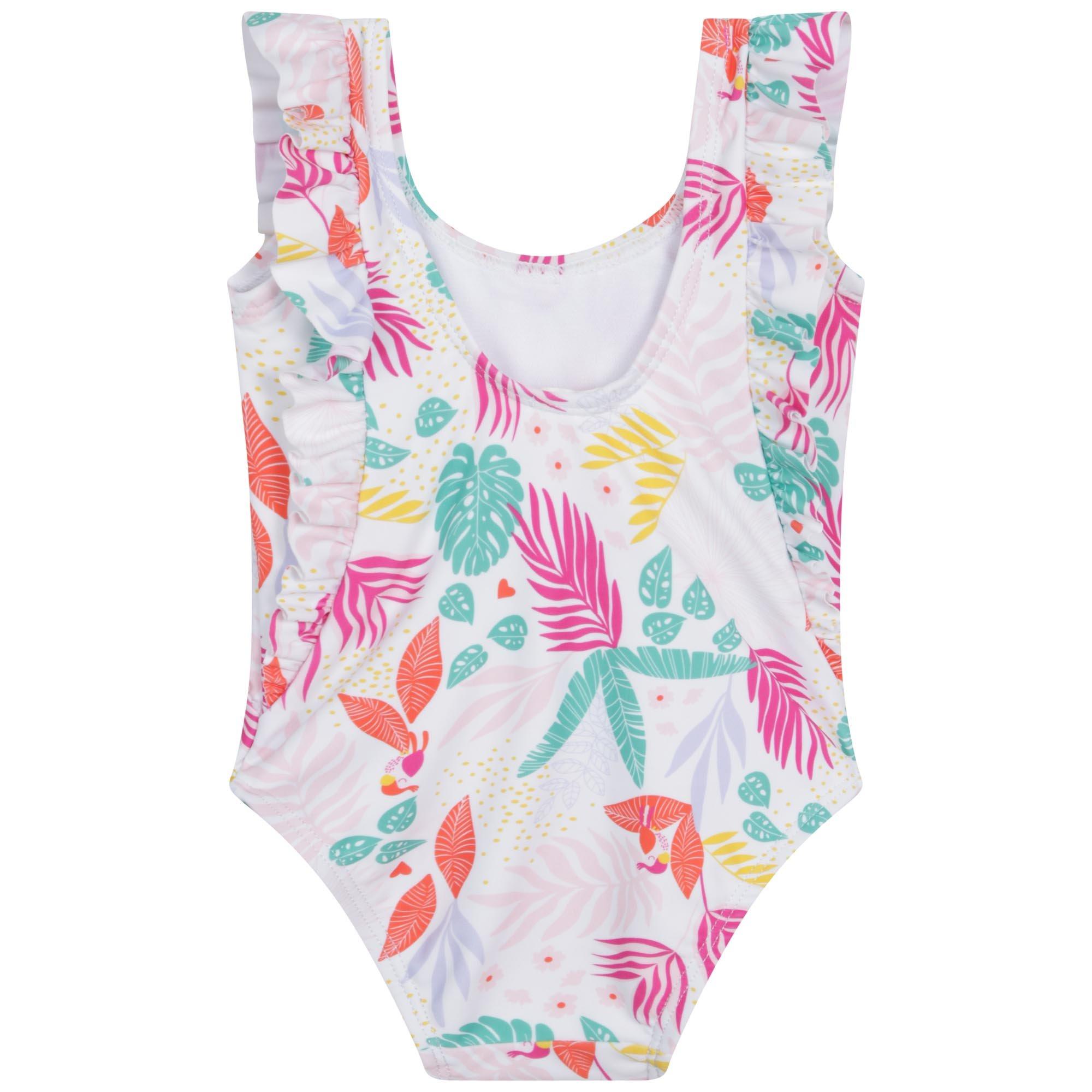 White 10P - Carrement Beau - Kids' One Piece Swimsuit - 2