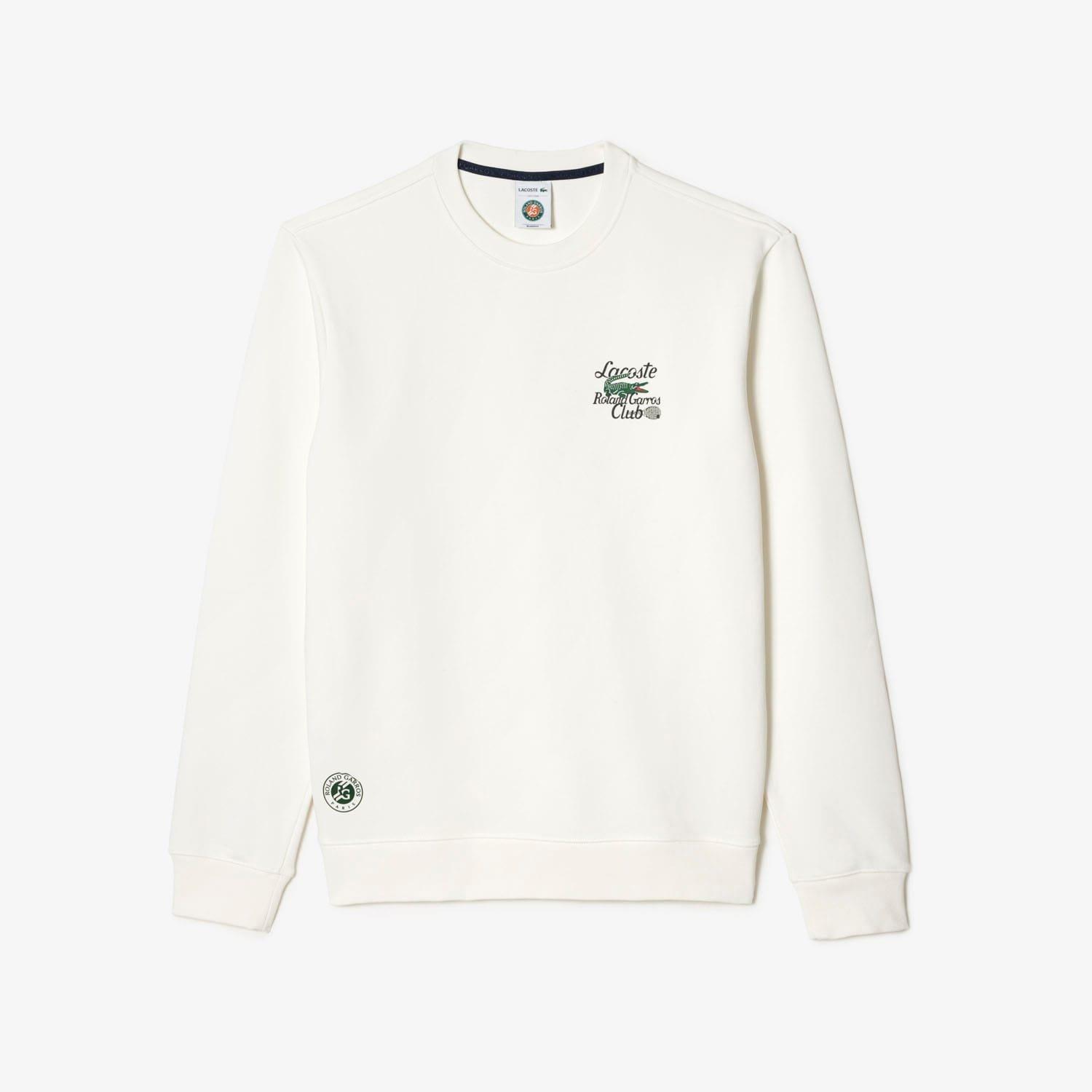 Cream - Lacoste - Roland Garros Edition Organic Cotton Sweatshirt - 3