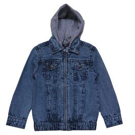 Studio Older Boys Hooded Denim Jacket