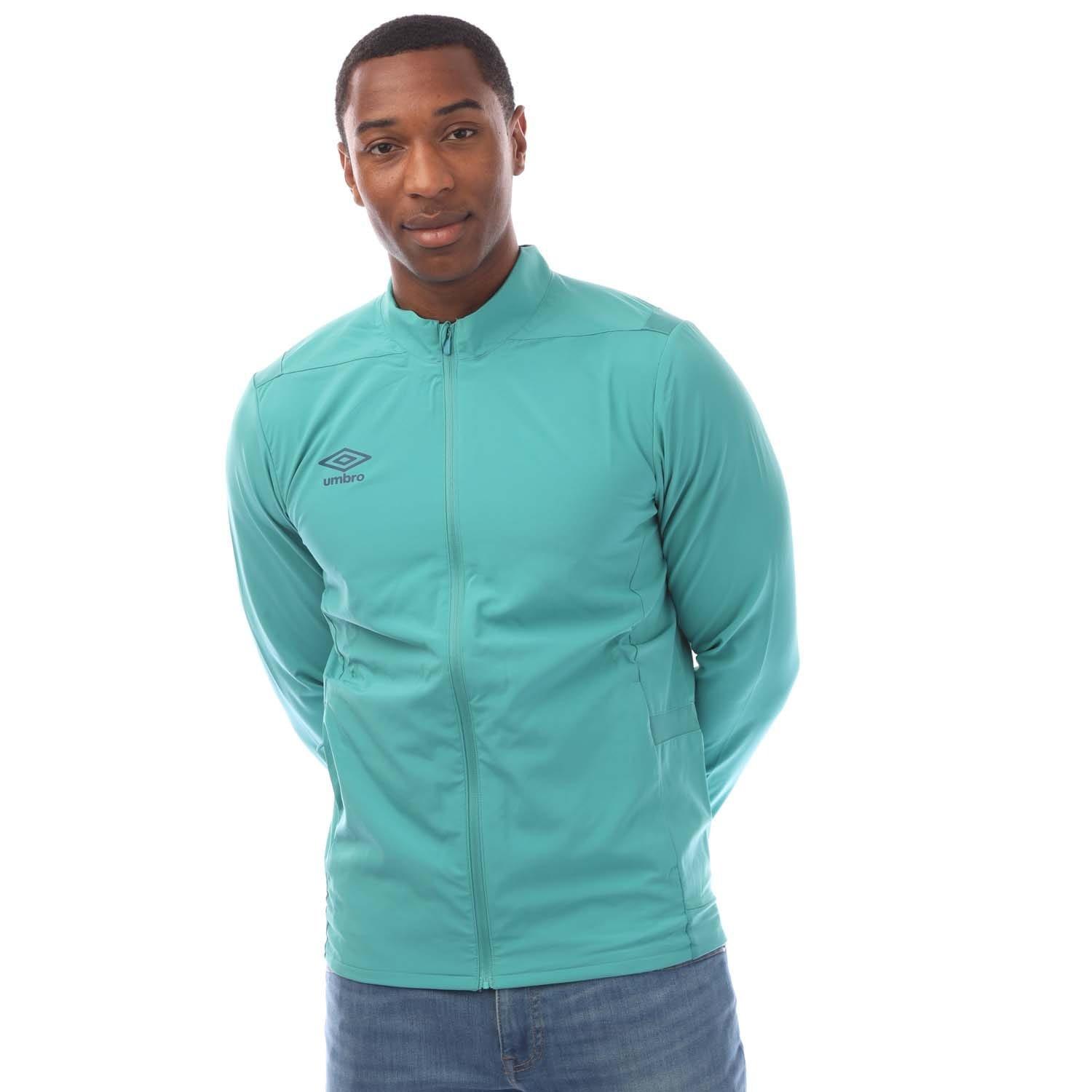 Teal - Umbro - Premier Presentation Jacket - 1