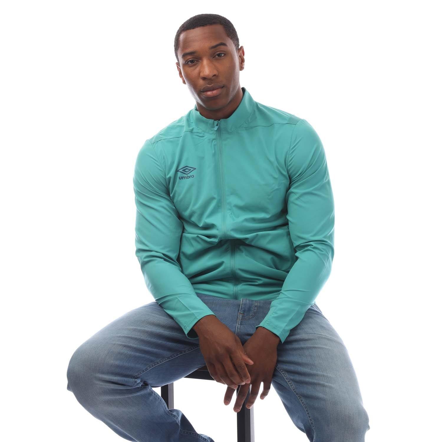 Teal - Umbro - Premier Presentation Jacket - 4