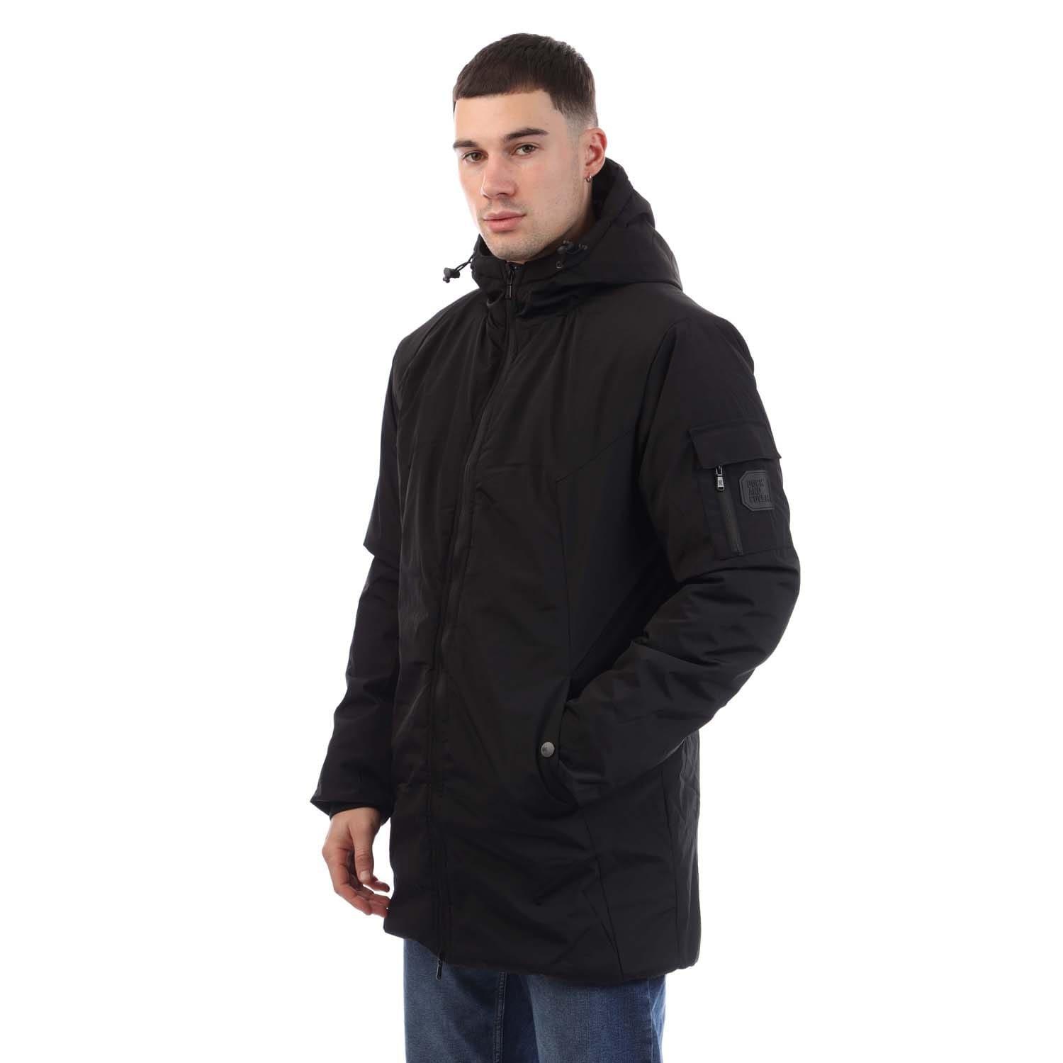 Black - Duck and Cover - Mantrax Padded Jacket - 2