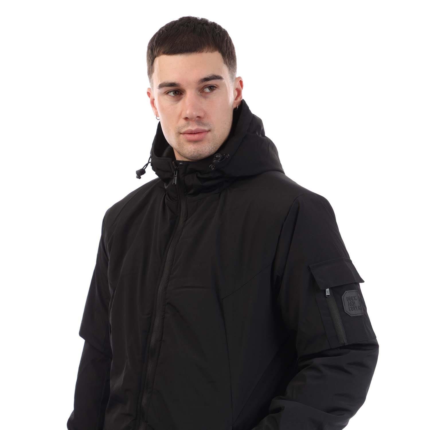 Black - Duck and Cover - Mantrax Padded Jacket - 5