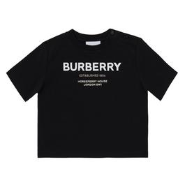 Burberry Babies Cedar Logo T Shirt