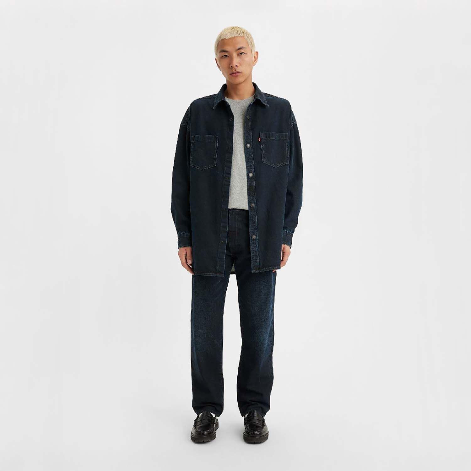 Blue - Levis - 551 Straight-Fit Jeans - 5