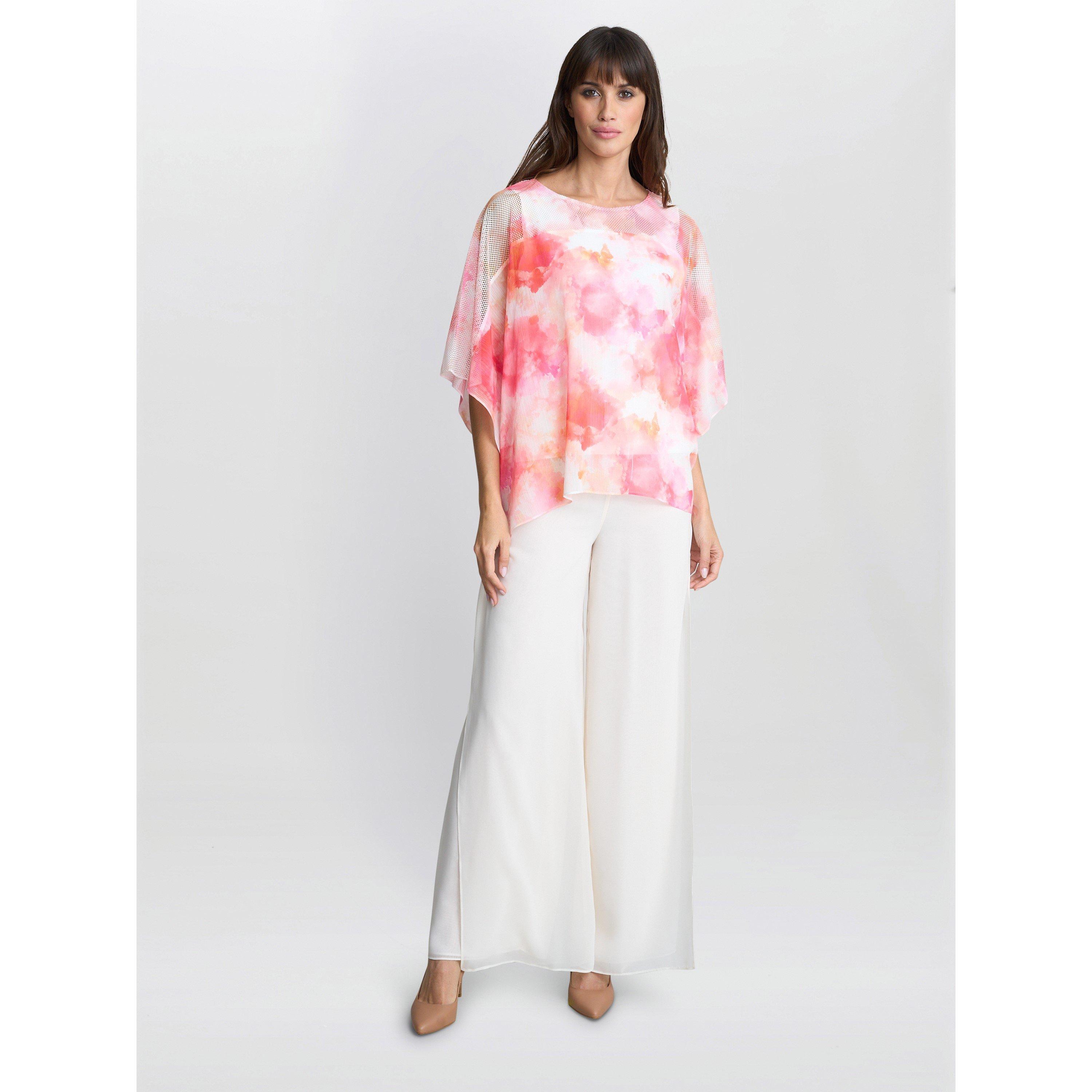 Gina Bacconi Women's Evie Capped Sleeve Blouse -  - M