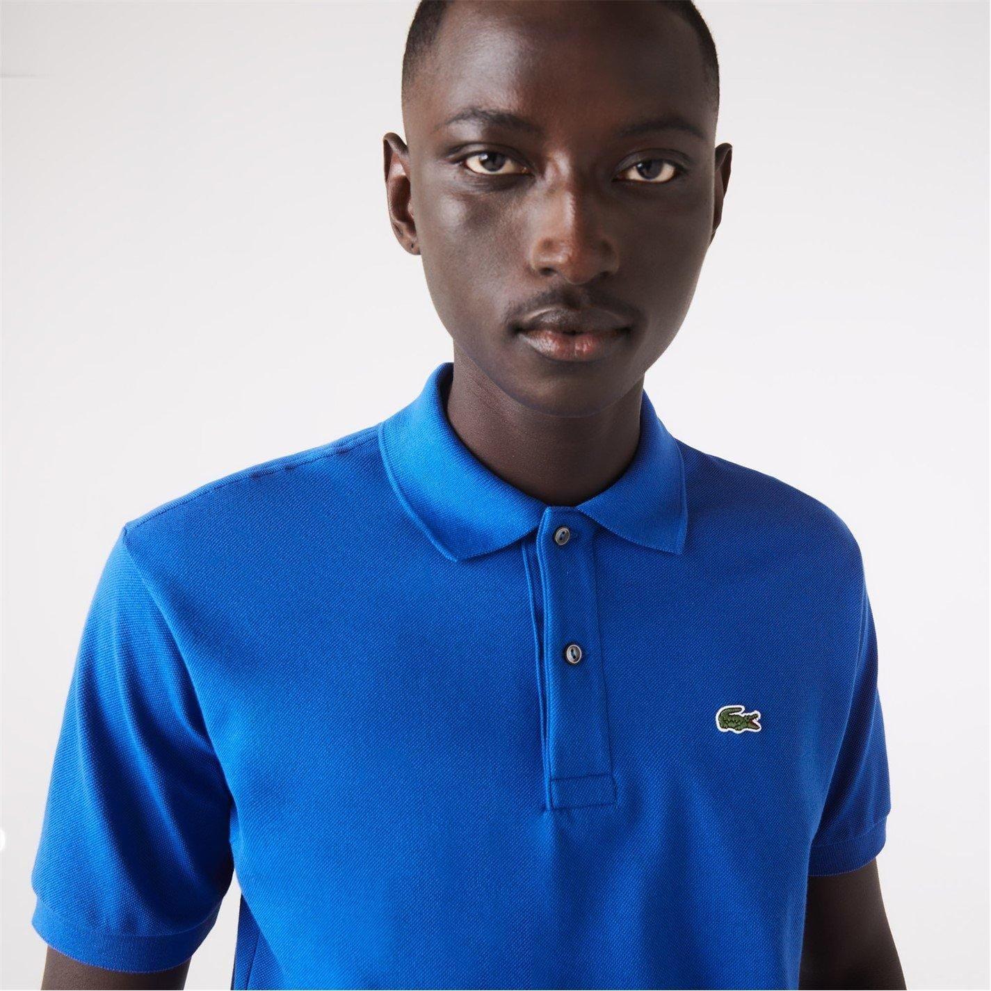 Blue - Lacoste - Classic Fit L.12.12 Original Piqu¿ Polo Shirt - 1