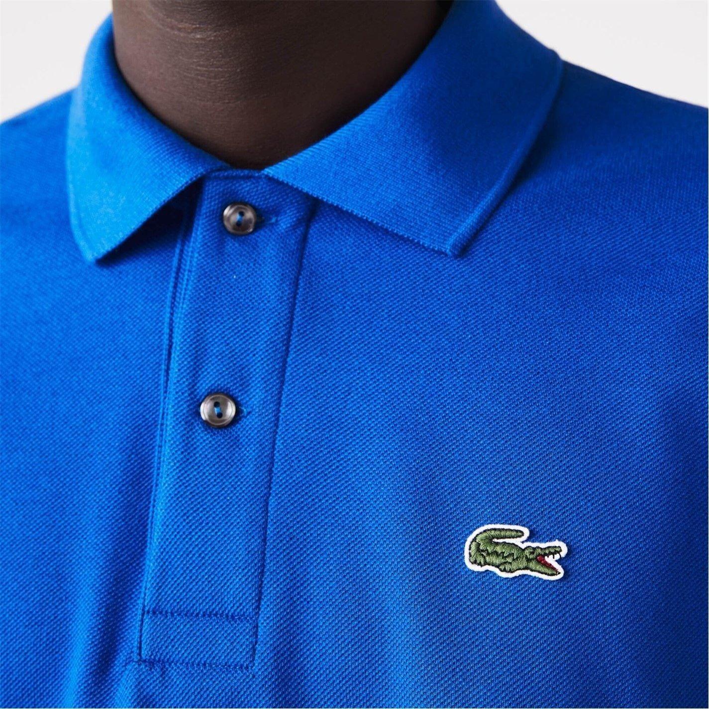 Blue - Lacoste - Classic Fit L.12.12 Original Piqu¿ Polo Shirt - 4