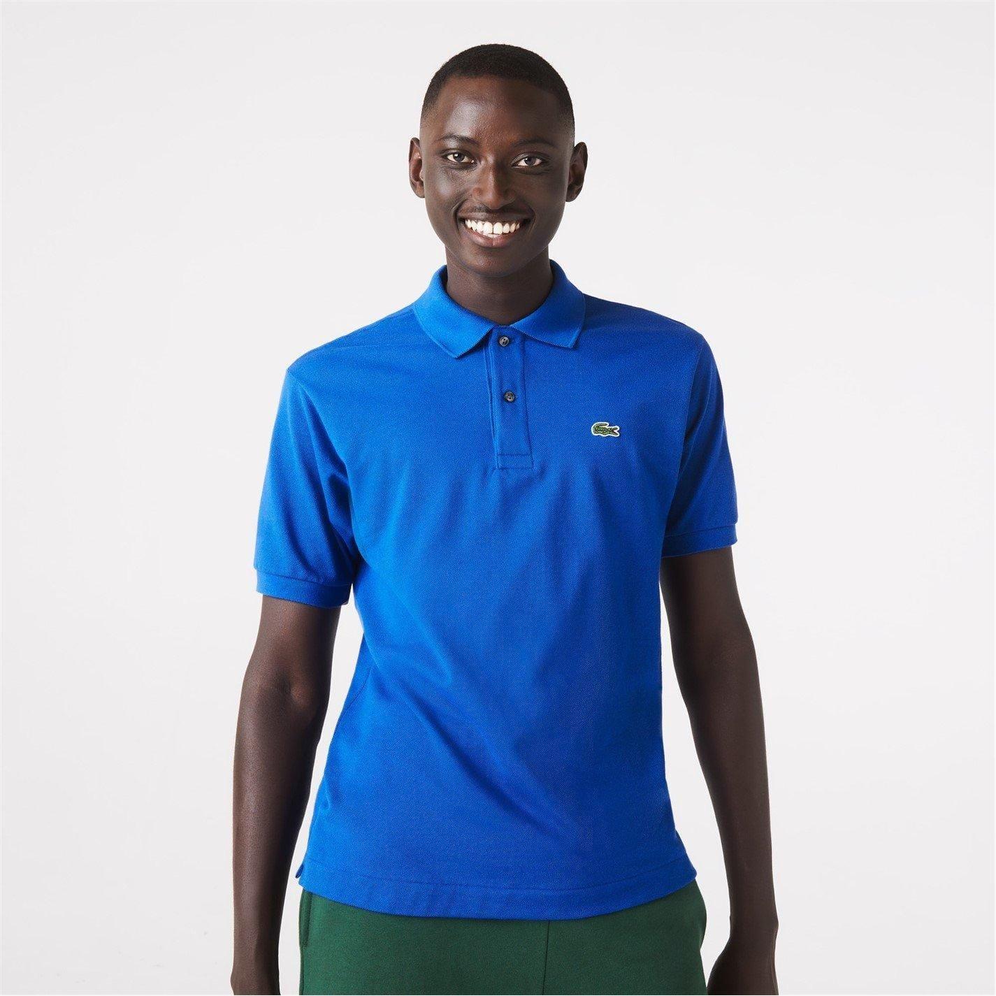Blue - Lacoste - Classic Fit L.12.12 Original Piqu¿ Polo Shirt - 5