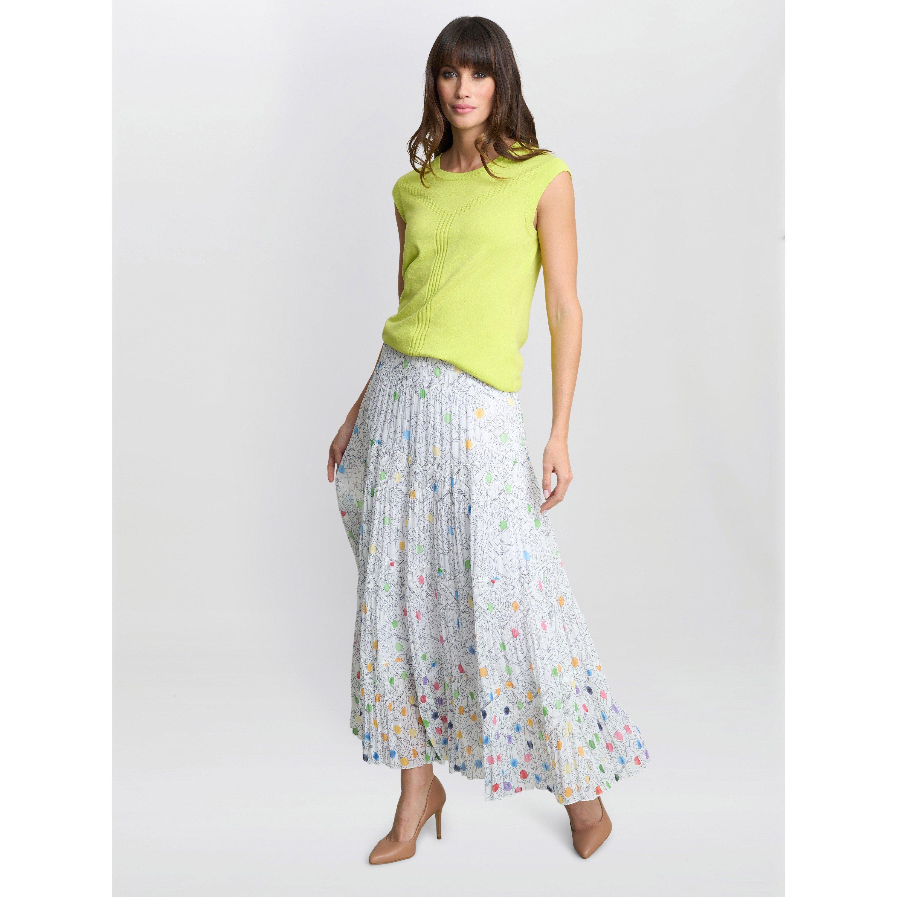 Gina Bacconi Women's Holly Maxi Pleated Skirt -  - L