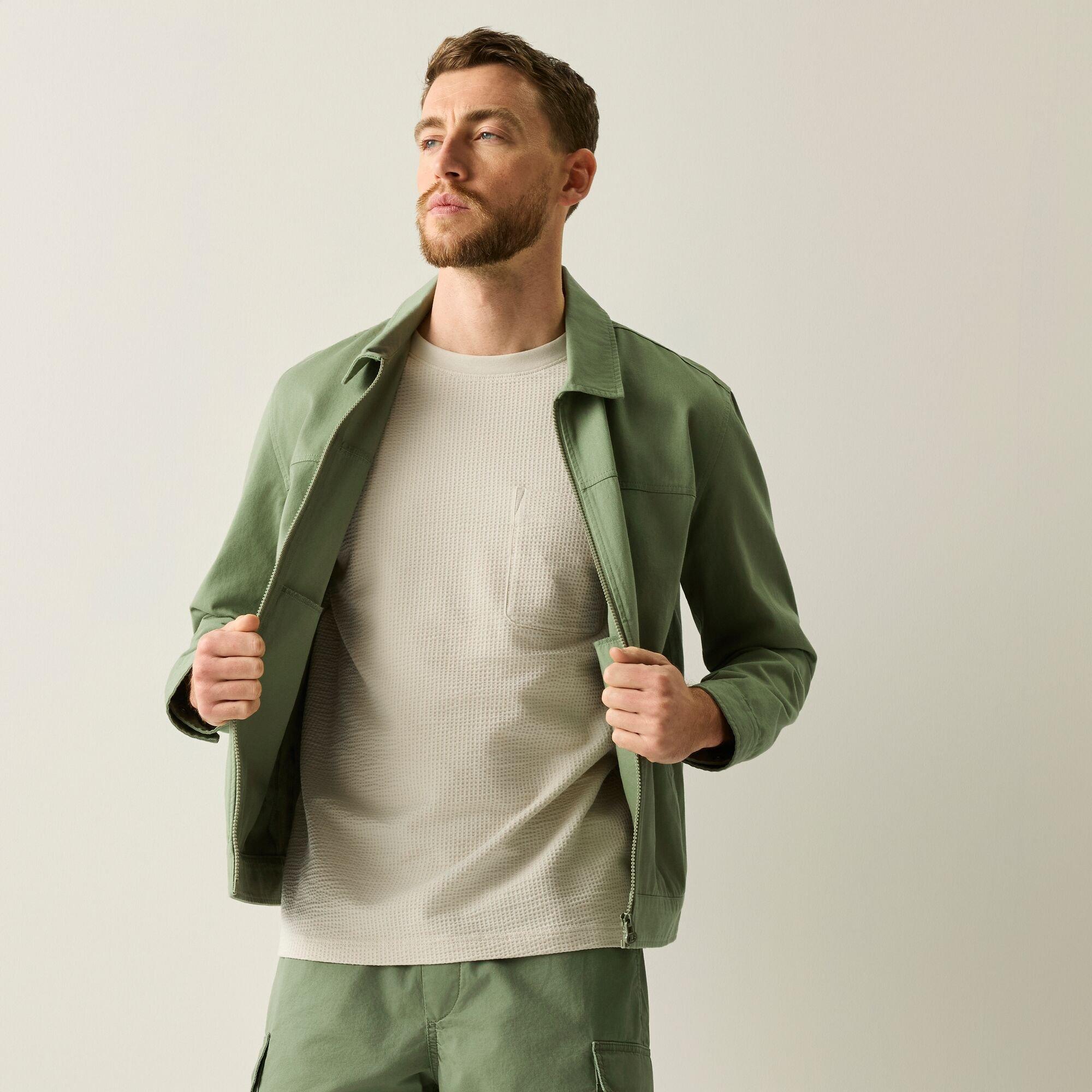 Oil Green - Regatta - Mens Morro Jacket - 4