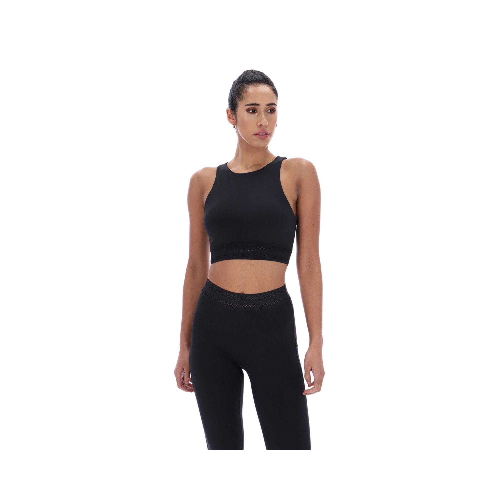 Black - Ted Baker - HELEN Training Long Line Bra - 1