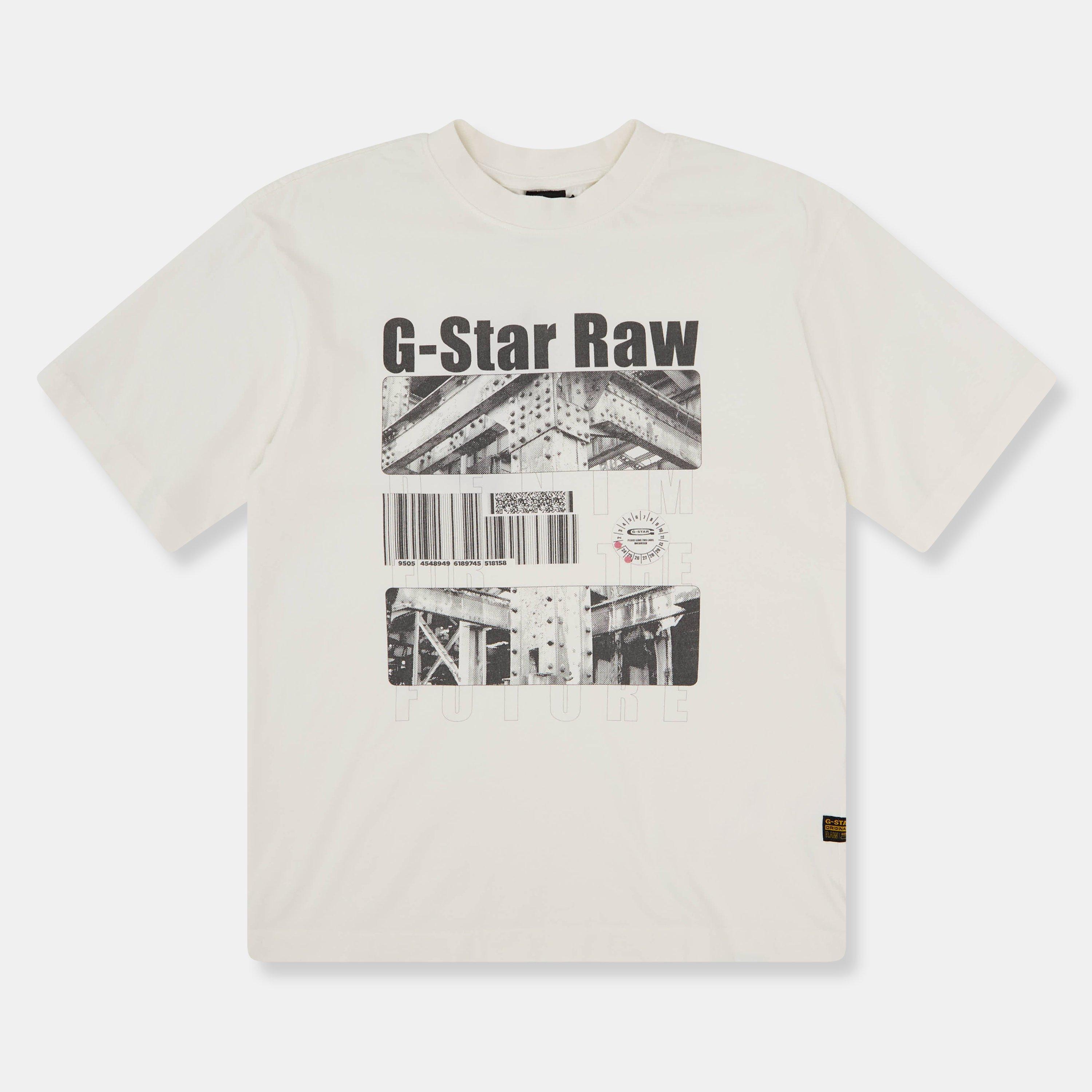 Dk White - G Star - Kids' Oversized T-Shirt - 1