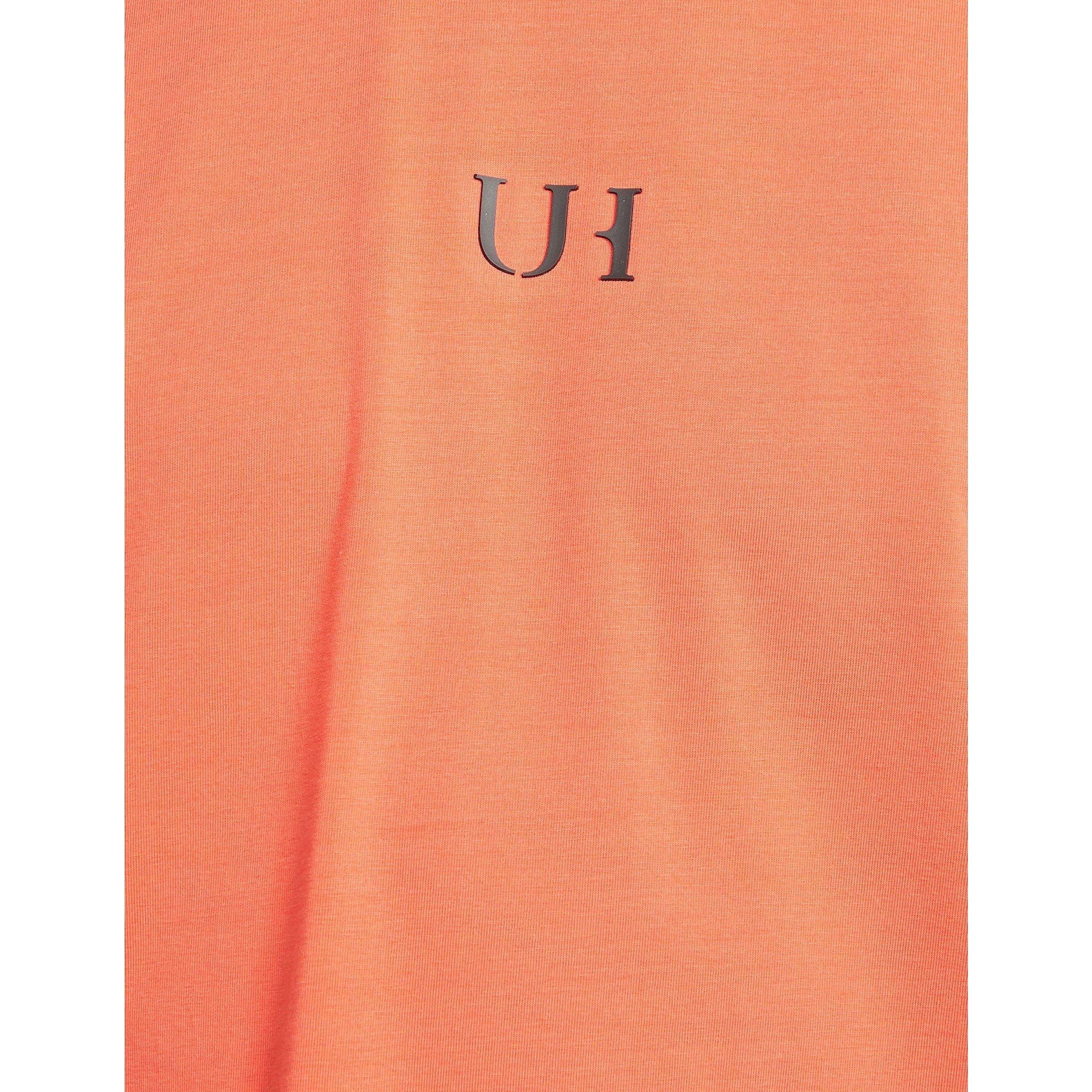 Orange - Unlike Humans - Central Logo T-Shirt - 2