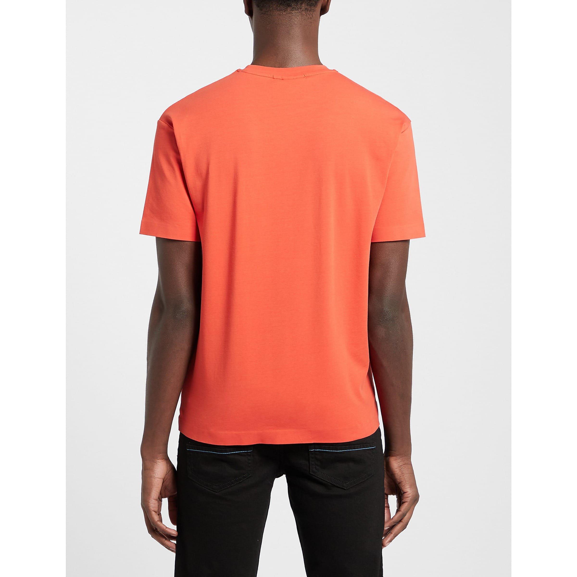Orange - Unlike Humans - Central Logo T-Shirt - 3