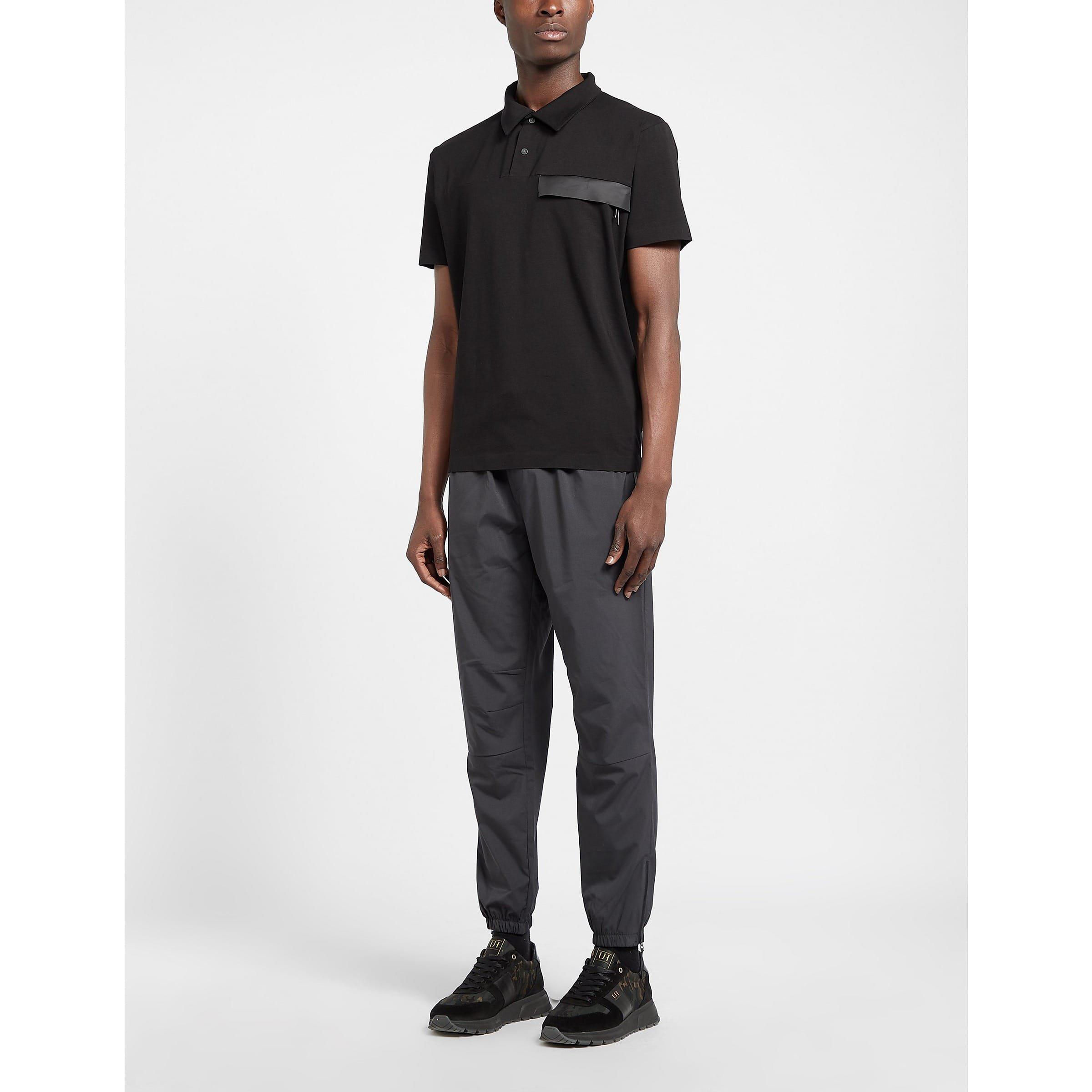 Black - Unlike Humans - Zip Pocket Polo Shirt - 4
