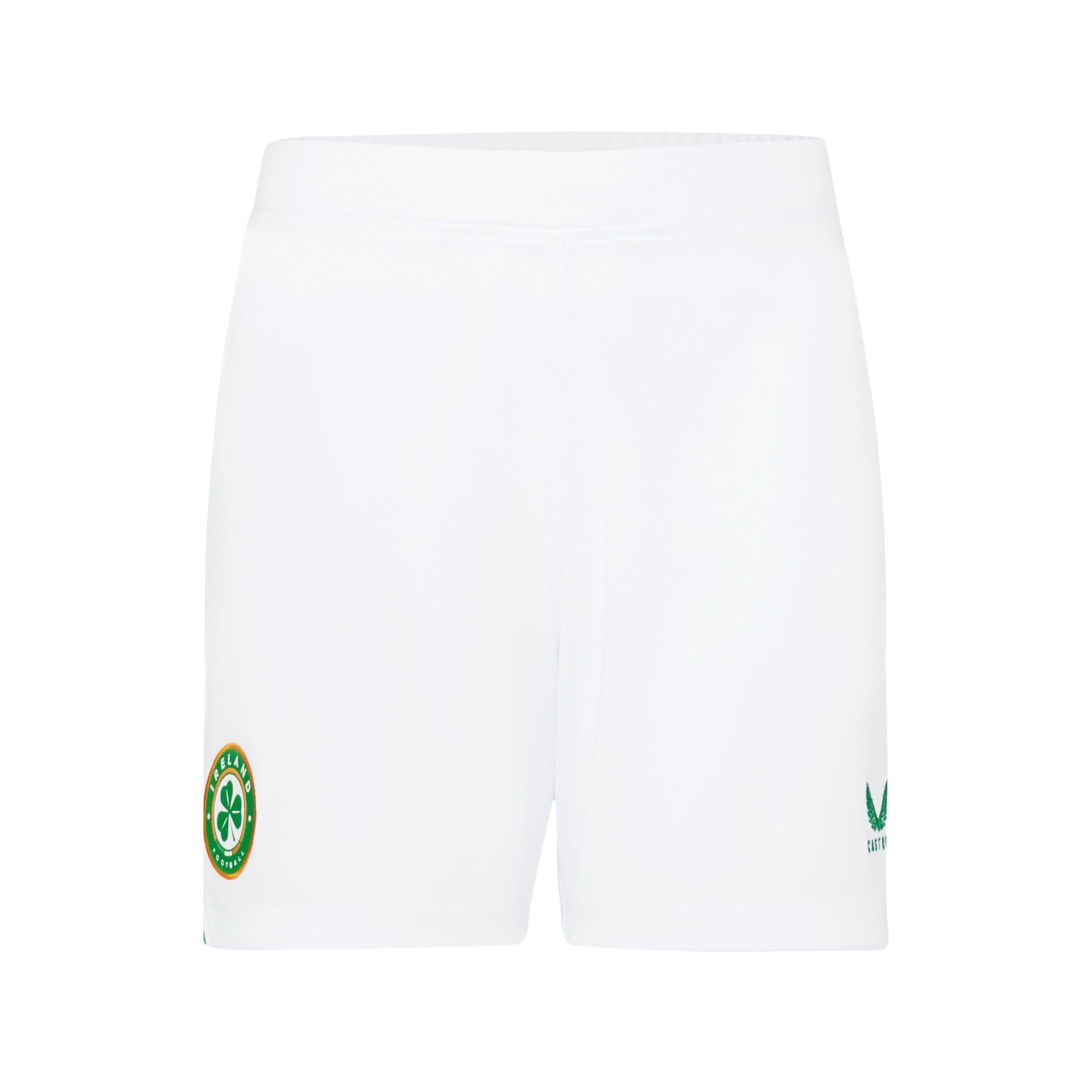 White - Castore - Ireland Away Short Junior - 1