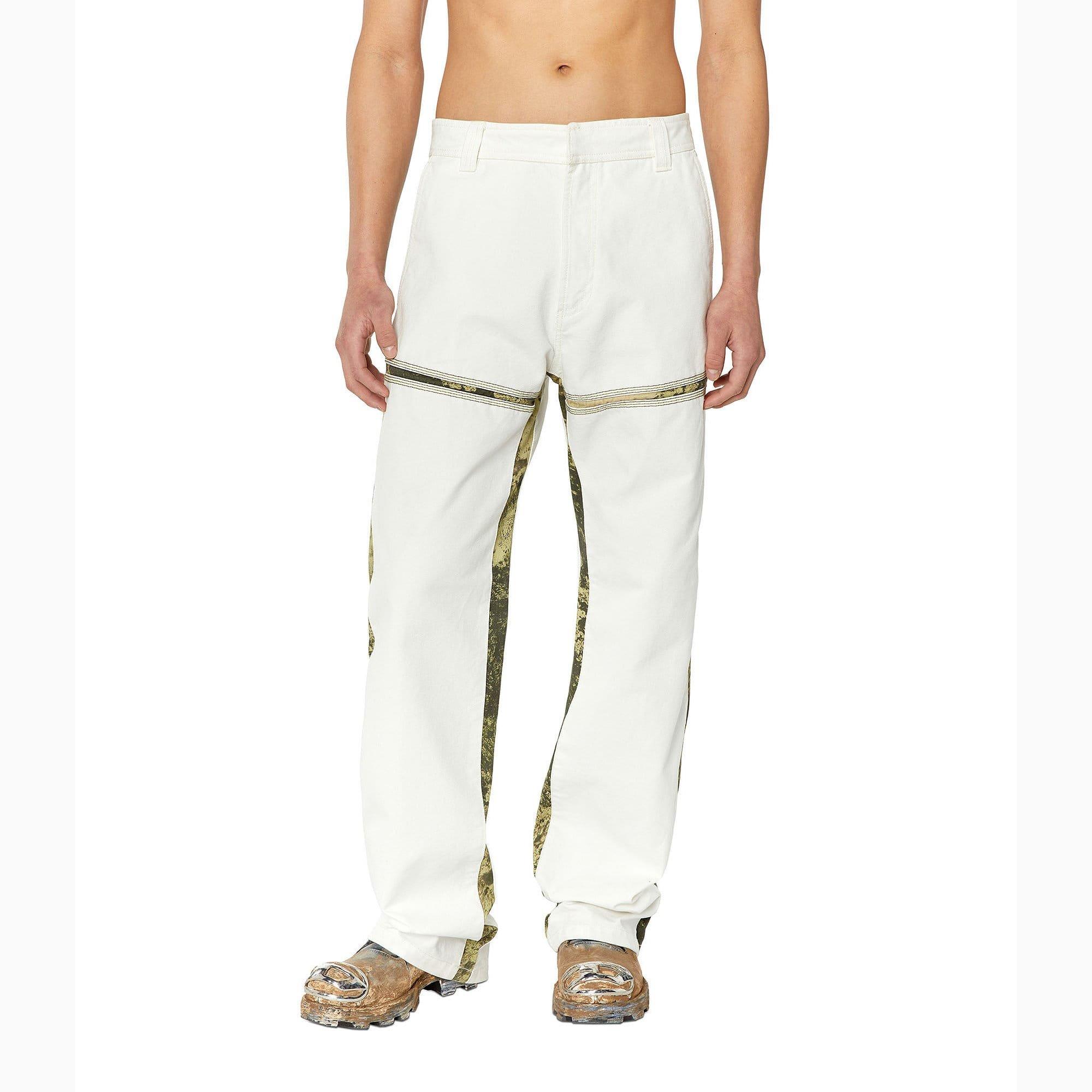 Grey - Diesel - P-Mich Trousers - 1