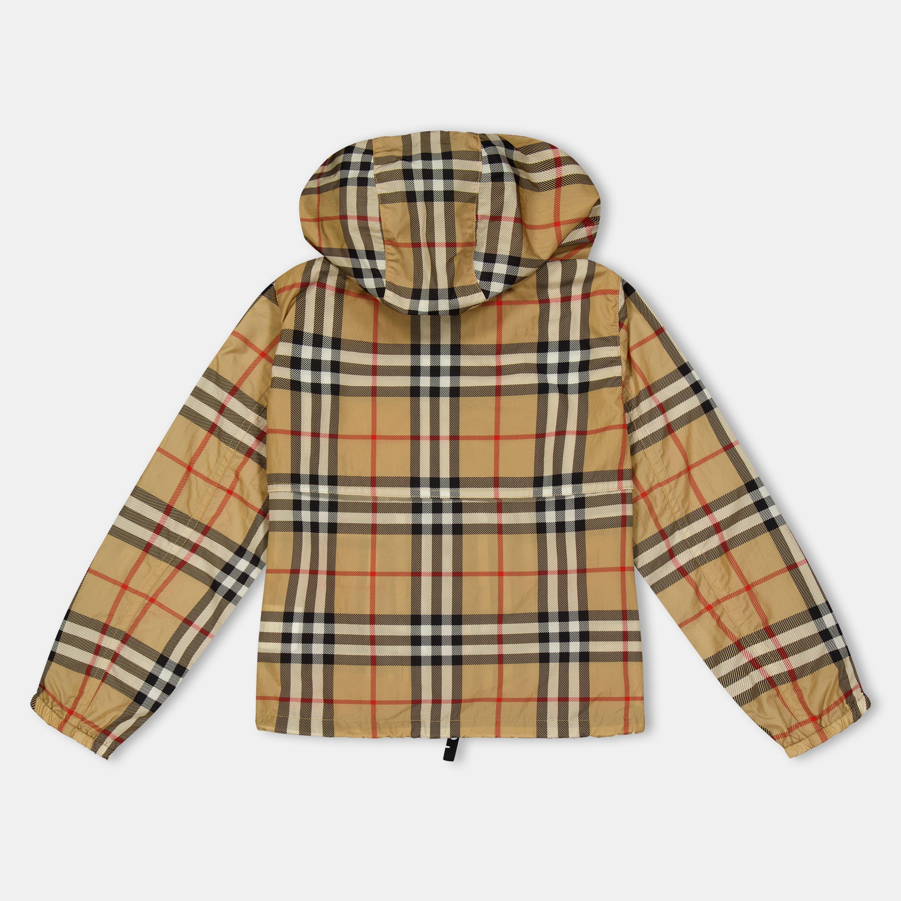 Sand C3059 - Burberry - Unisex Kids' Cassius Lightweight Weather-Resistant Windbreaker - 2