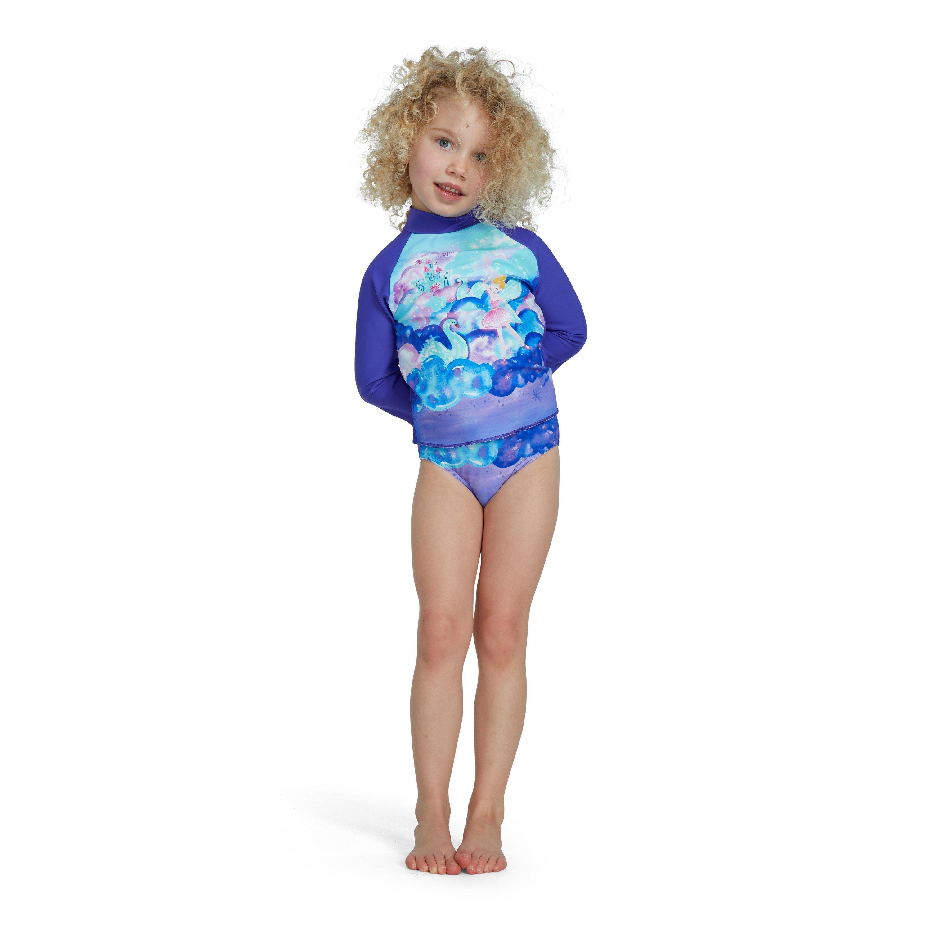 Ljubičasto/Roze - Speedo - Long-Sleeve Performance Gym Top - 2