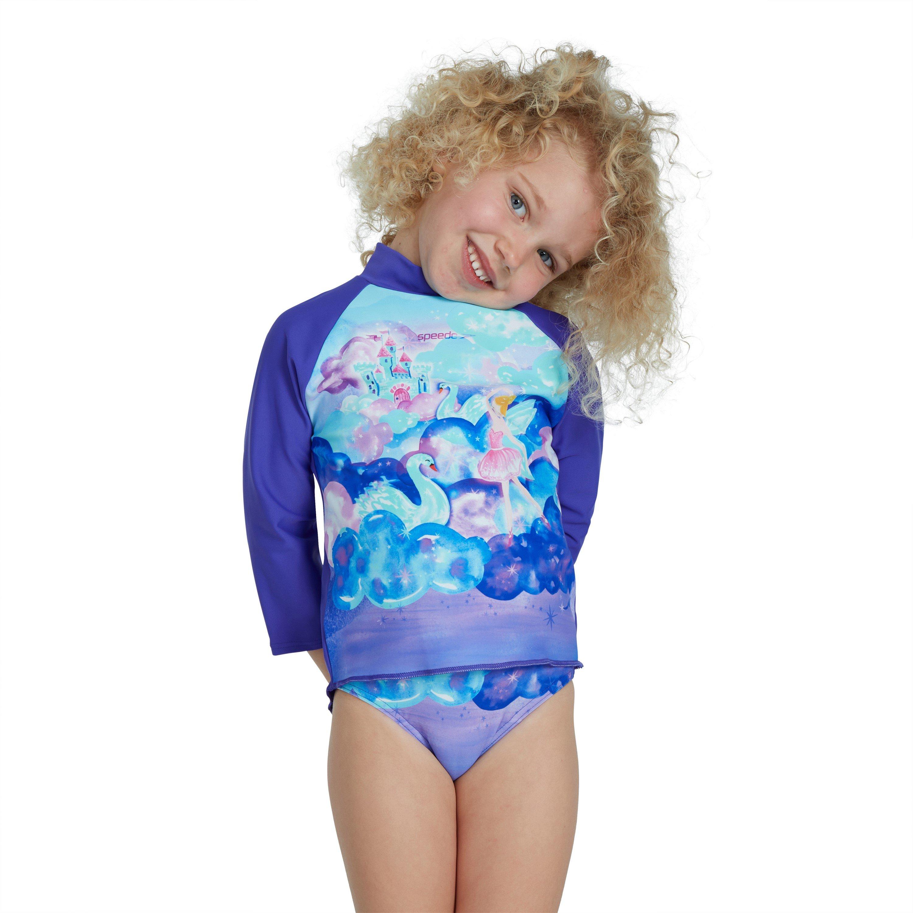 Ljubičasto/Roze - Speedo - Long-Sleeve Performance Gym Top - 5