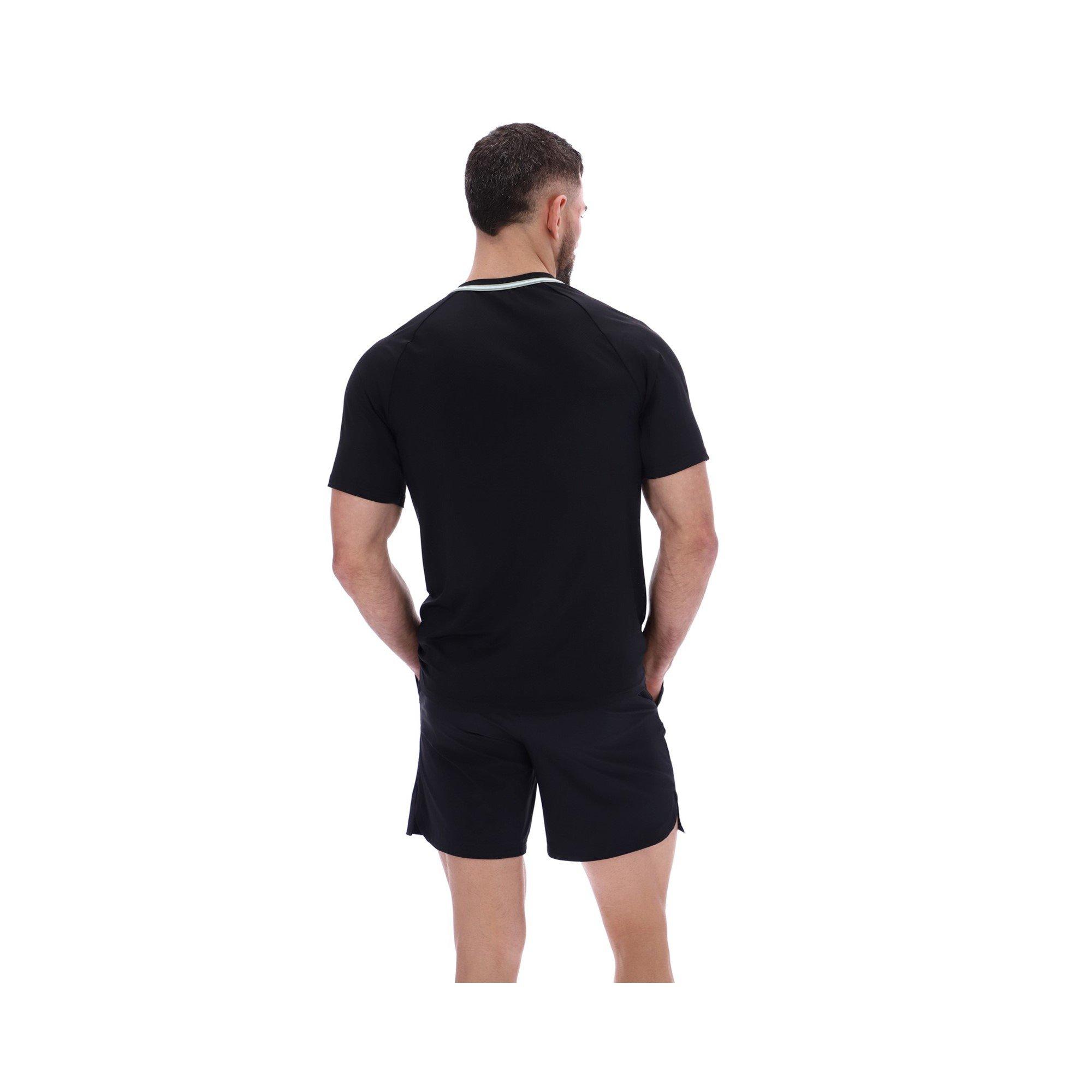 Black - Ted Baker - HARRISON Aeroflow Training T-Shirt - 2