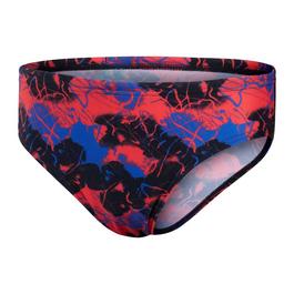 Speedo Allover Print 6.5cm Swim Briefs Juniors