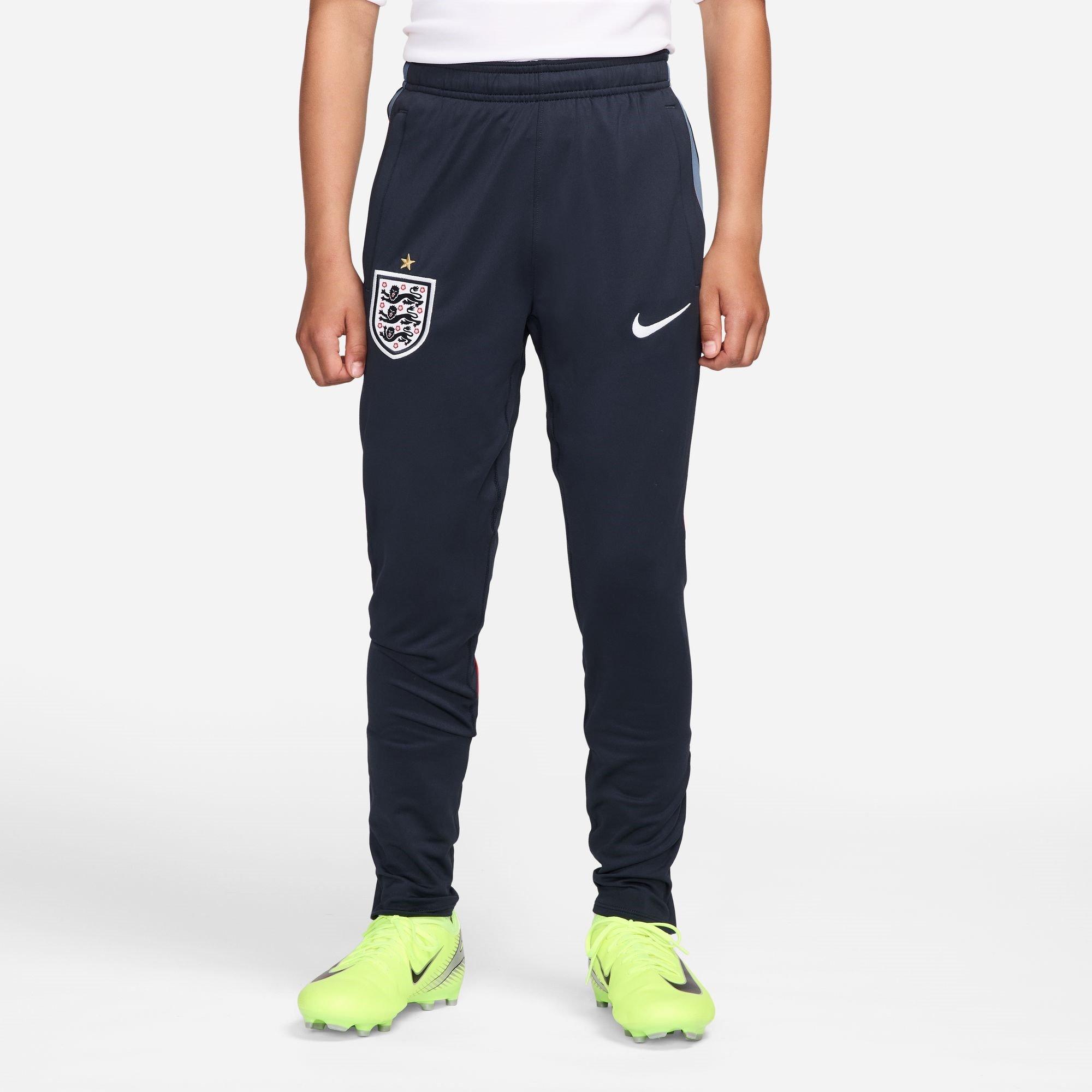 Nike Boys Kids' England Tracksuit Bottoms - Navy/White - 7-8 (S)