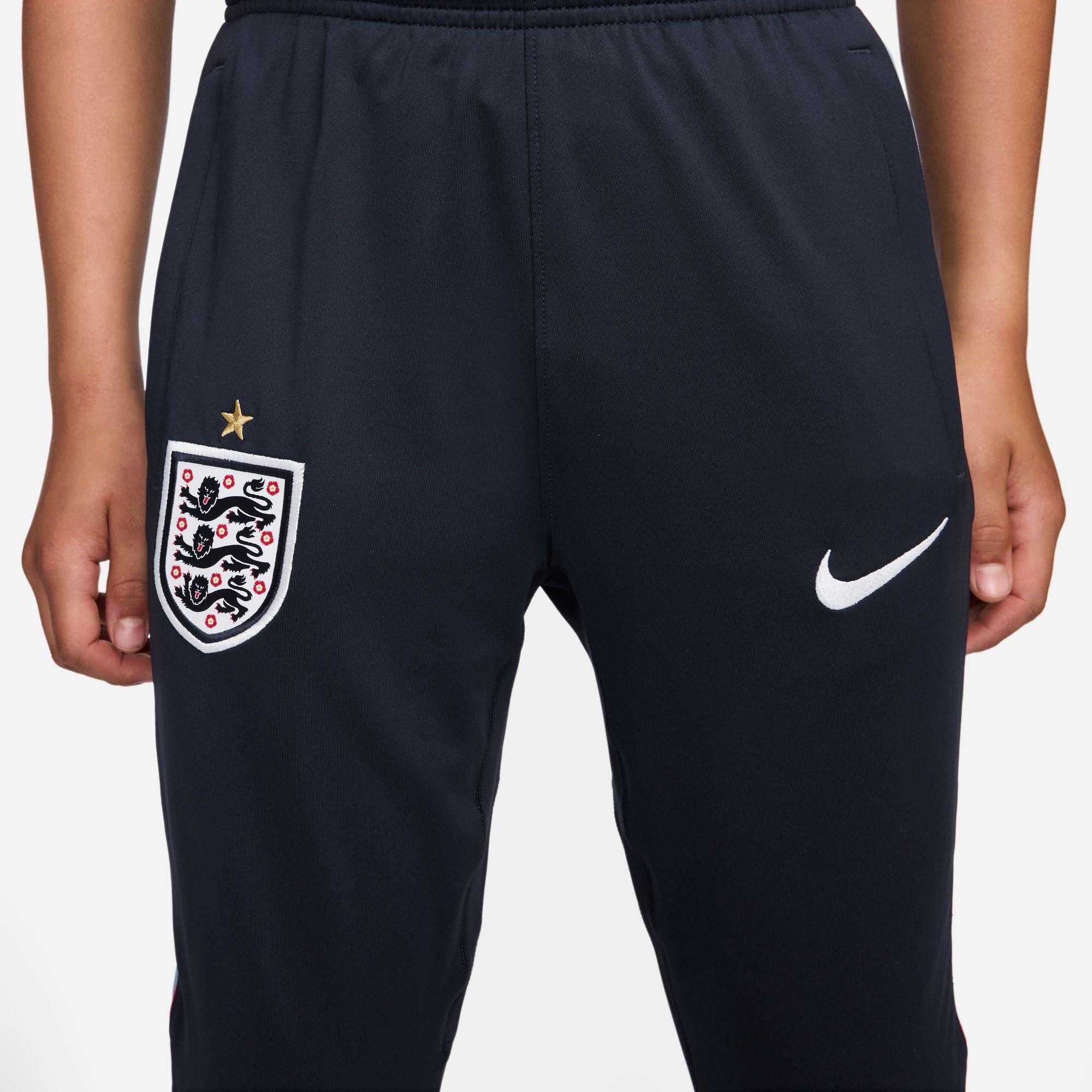 Navy/Hvid - Nike - Kids' England Tracksuit Bottoms - 3