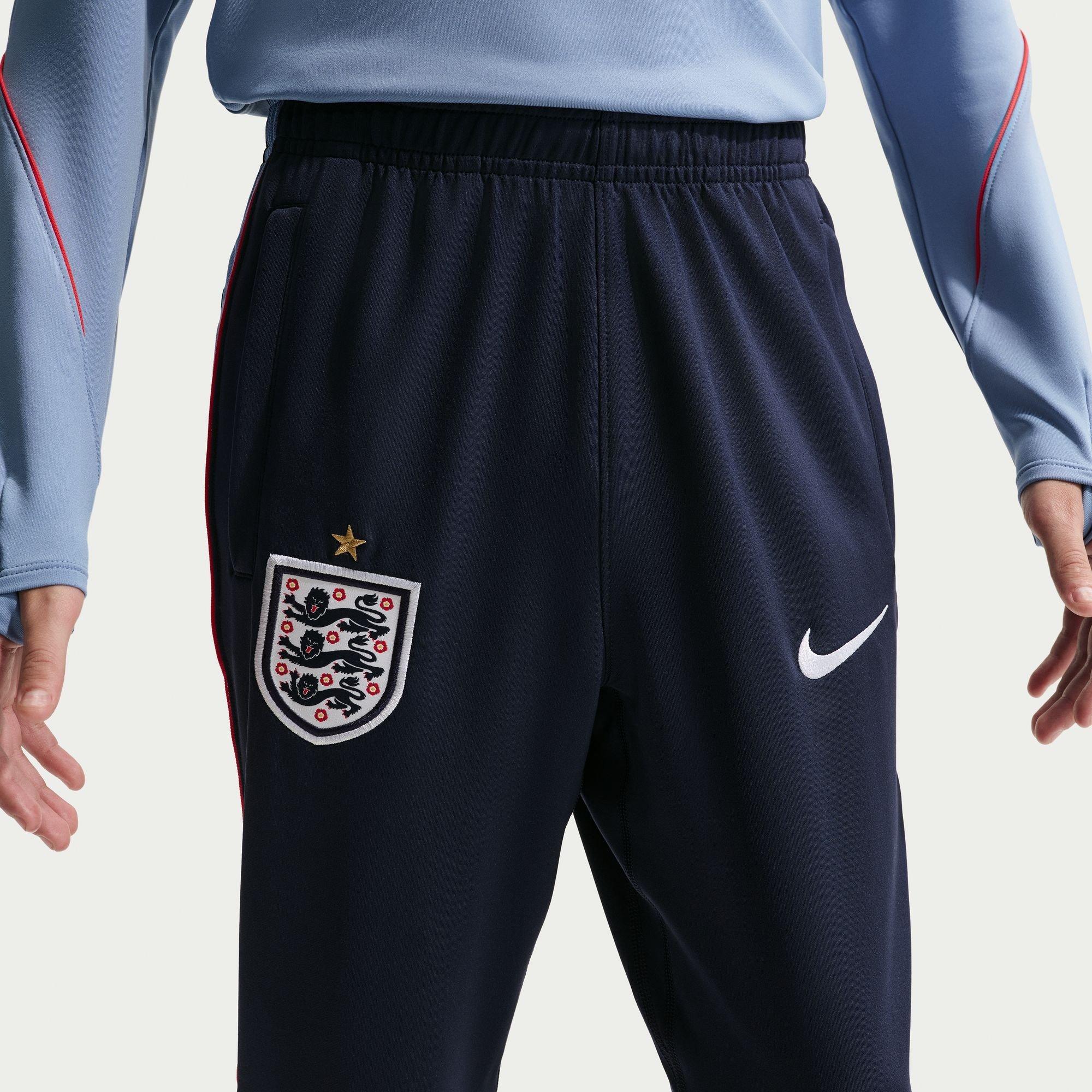 Navy/Hvid - Nike - Kids' England Tracksuit Bottoms - 5