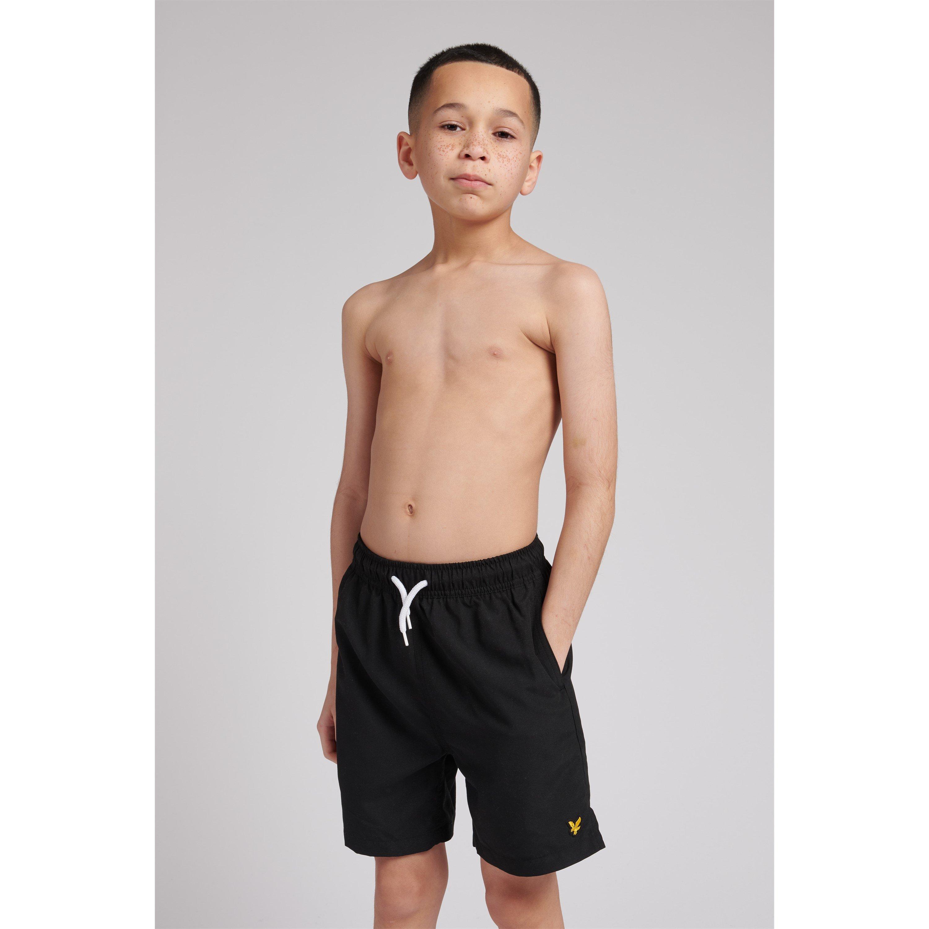 Black 023 - Lyle and Scott - Kids' Classic Swim Shorts - 2
