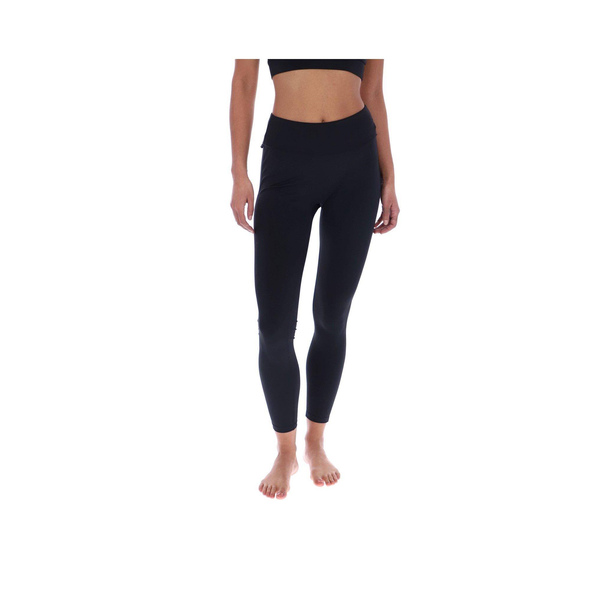 Ted Baker Women's Agnes Comfort Ruffle Yoga Leggings - Black - Lge
