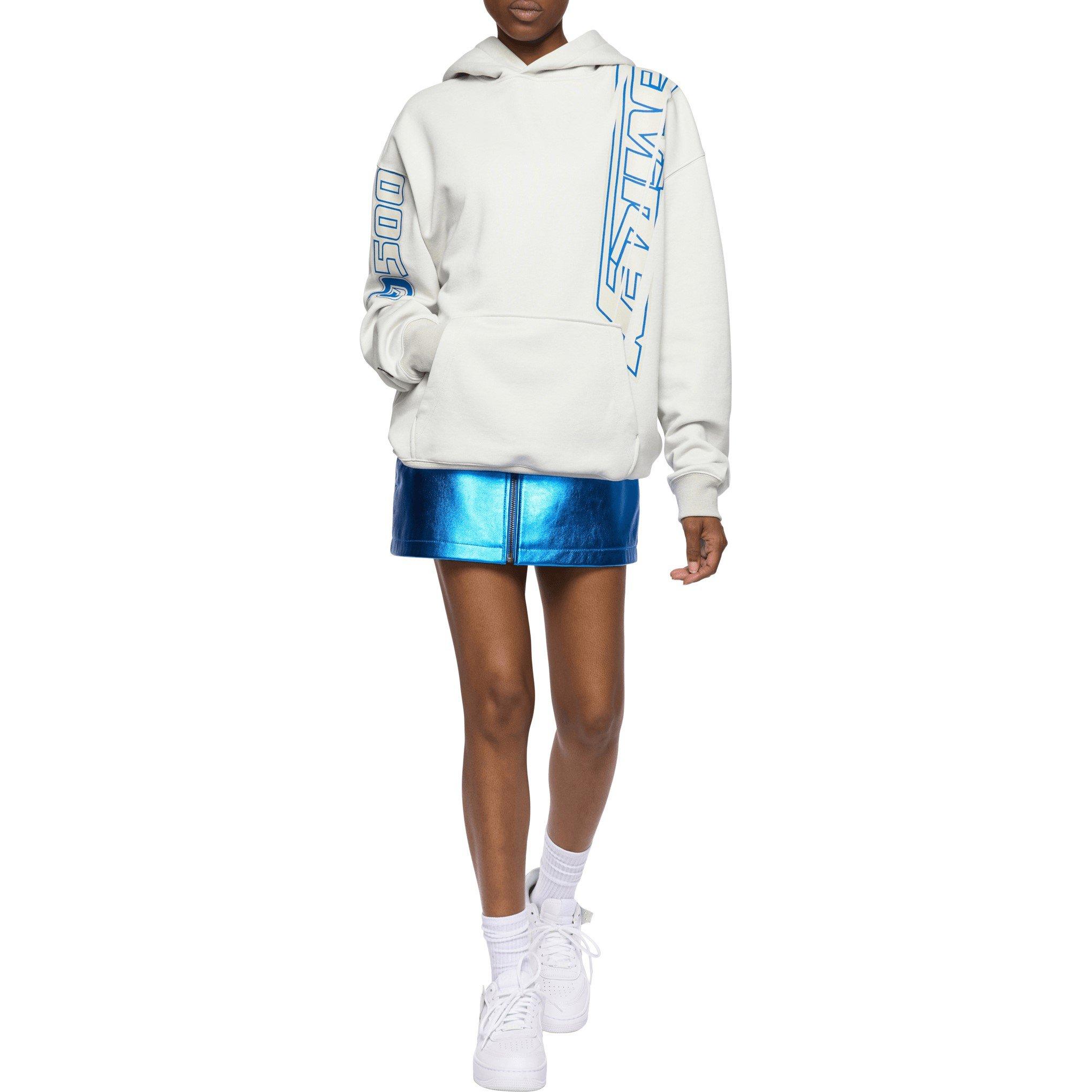 Grey - Avirex - Spider Racer Hoodie - 10