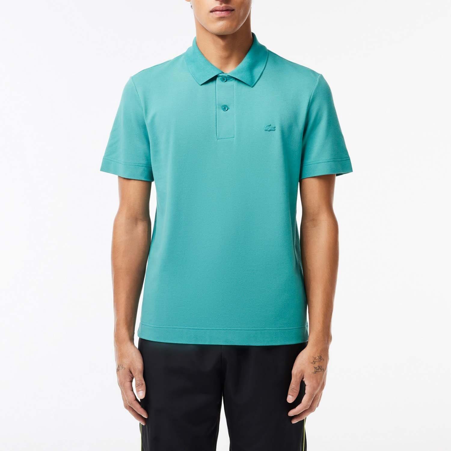 Green - Lacoste - Regular Fit Movement Piqu¿ Polo Shirt - 1