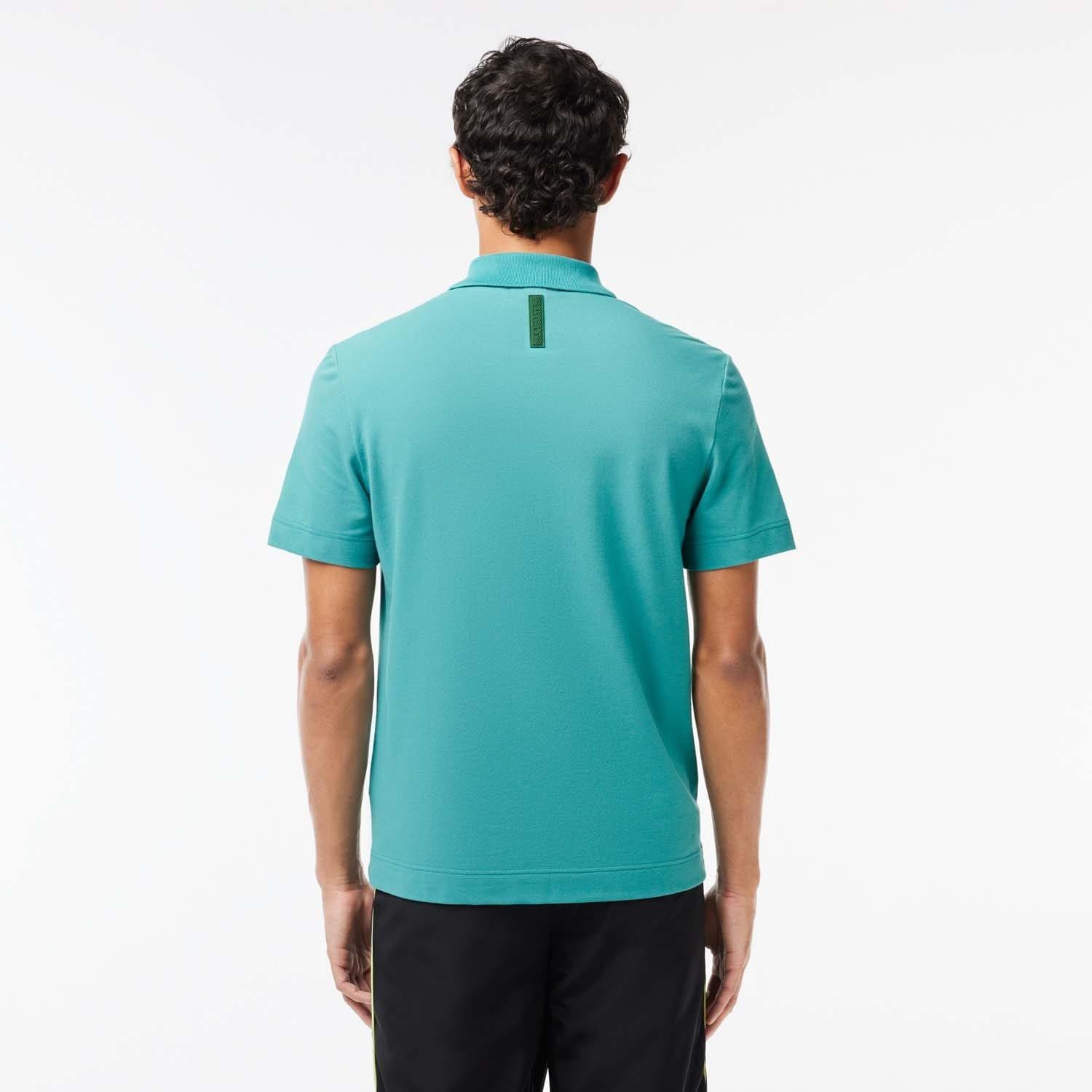 Green - Lacoste - Regular Fit Movement Piqu¿ Polo Shirt - 2
